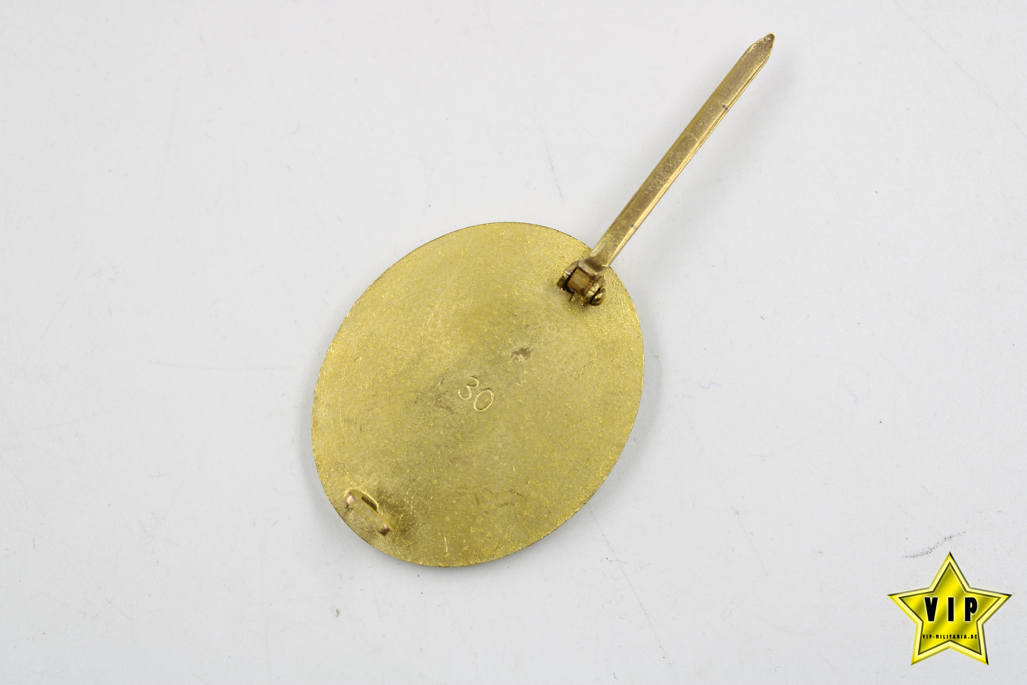 Verwundetenabzeichen in Gold 1939 Hersteller 30 Hauptmünzamt WIen / VARIANTE