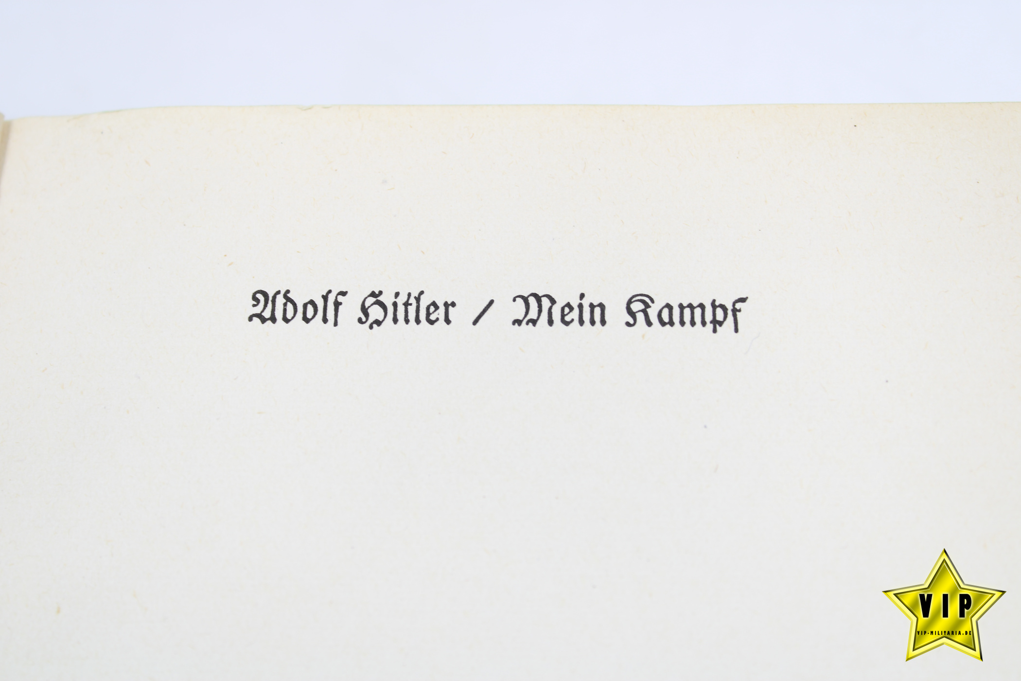 Mein Kampf 1939 Volksausgabe