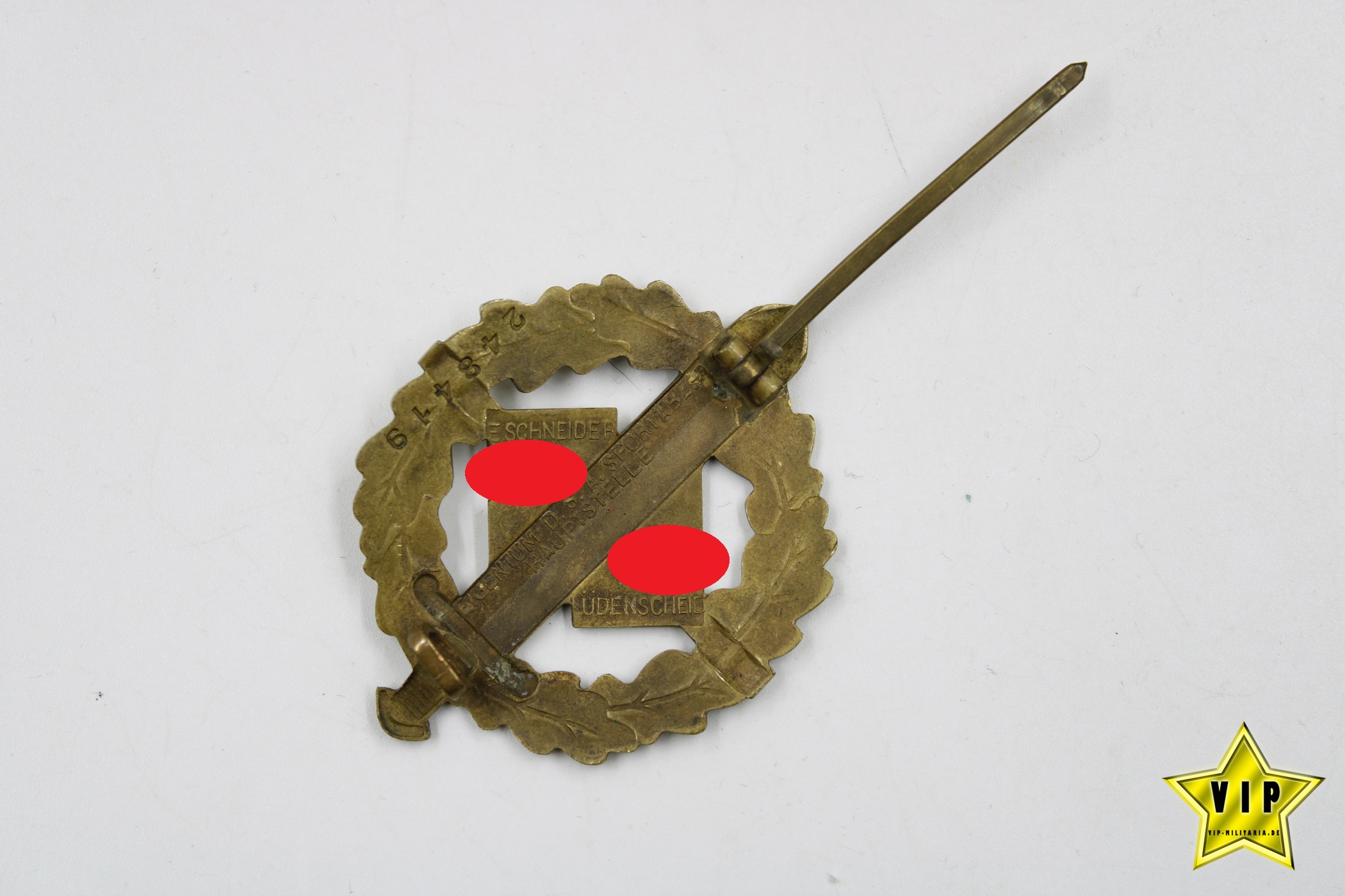 SA Sportabzeichen in Bronze Mitgliedsnummer 248419