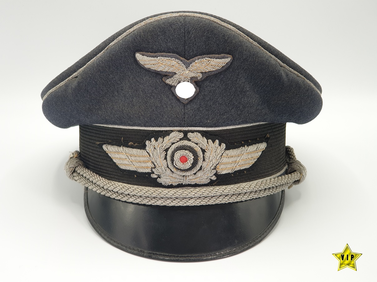 Luftwaffen Schirmmütze für Offiziere Hersteller " EREL" / MINT CONDITION