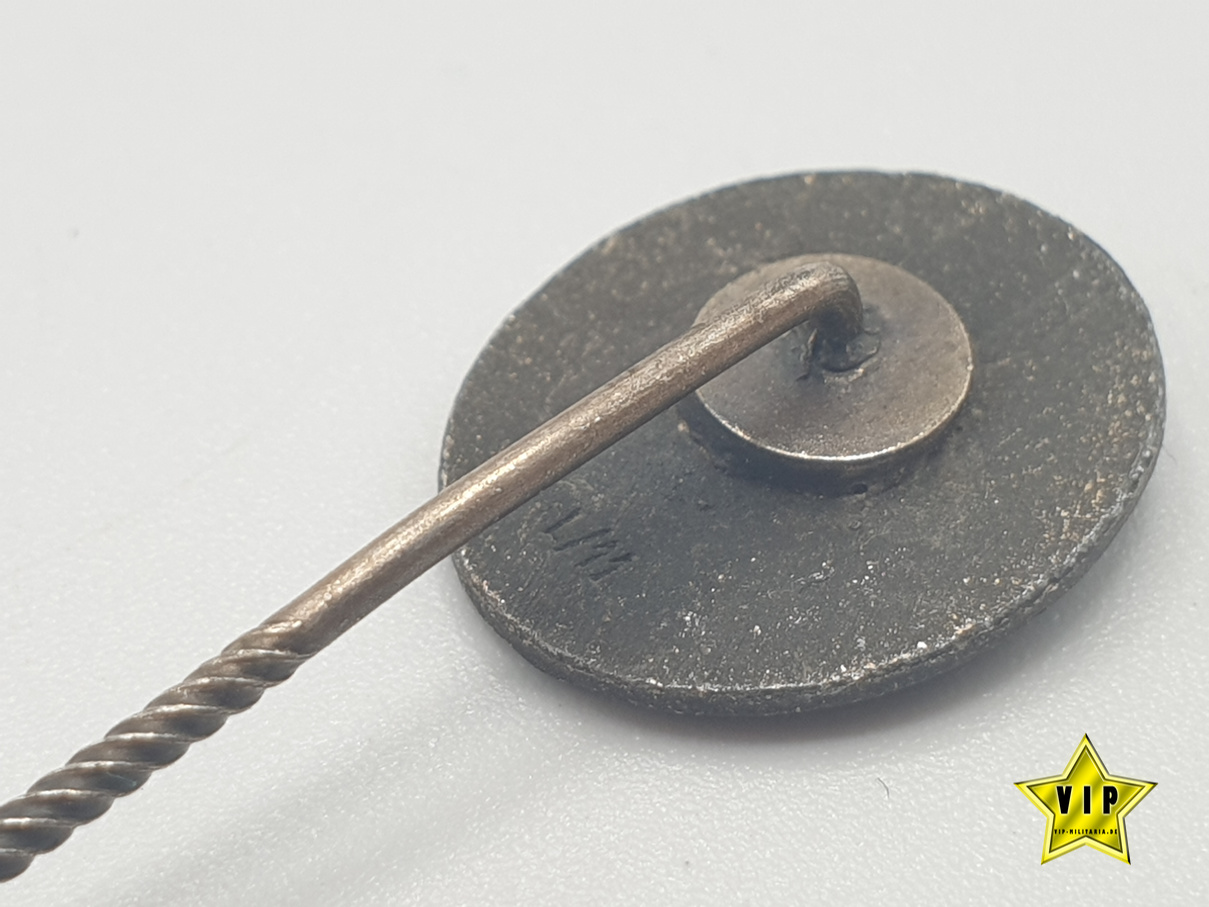 Verwundetenabzeichen in Silber + Miniatur Verwundetenabzeichen in Silber + Miniatur