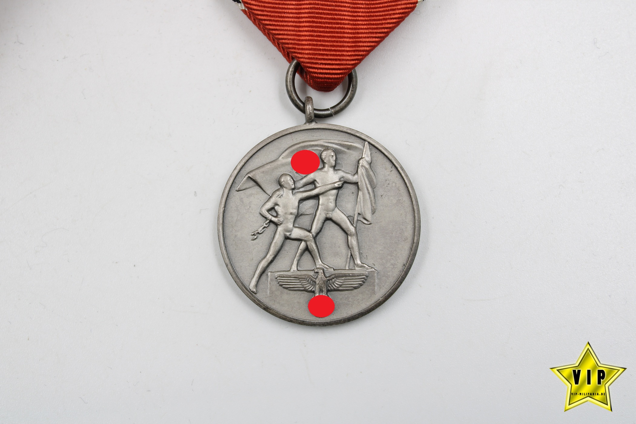 Anschluss Medaille 13. März 1938 Österreich im Verleihungsetui 