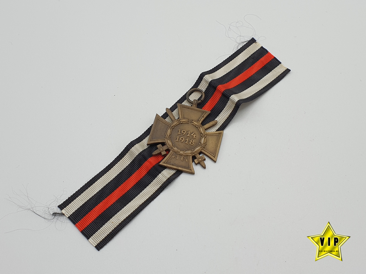 Ehrenkreuz für Frontkämpfer 1914/1918 im Verleihungsetui