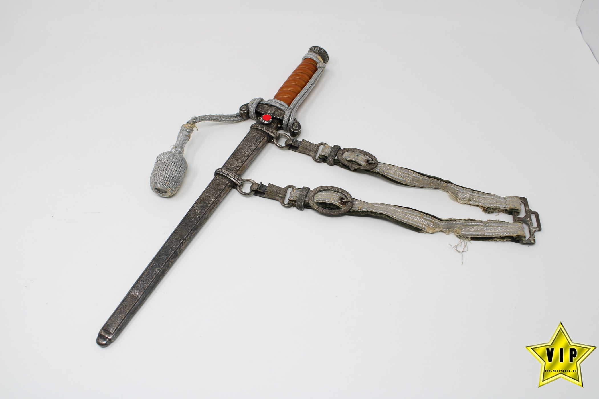 Wehrmacht Heer Offiziersdolch komplett Ernst Pack, Solingen