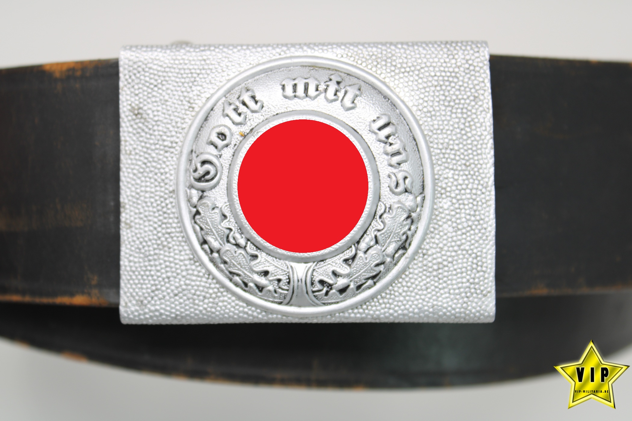 Polizei Koppelschloss mit Leibriehmen