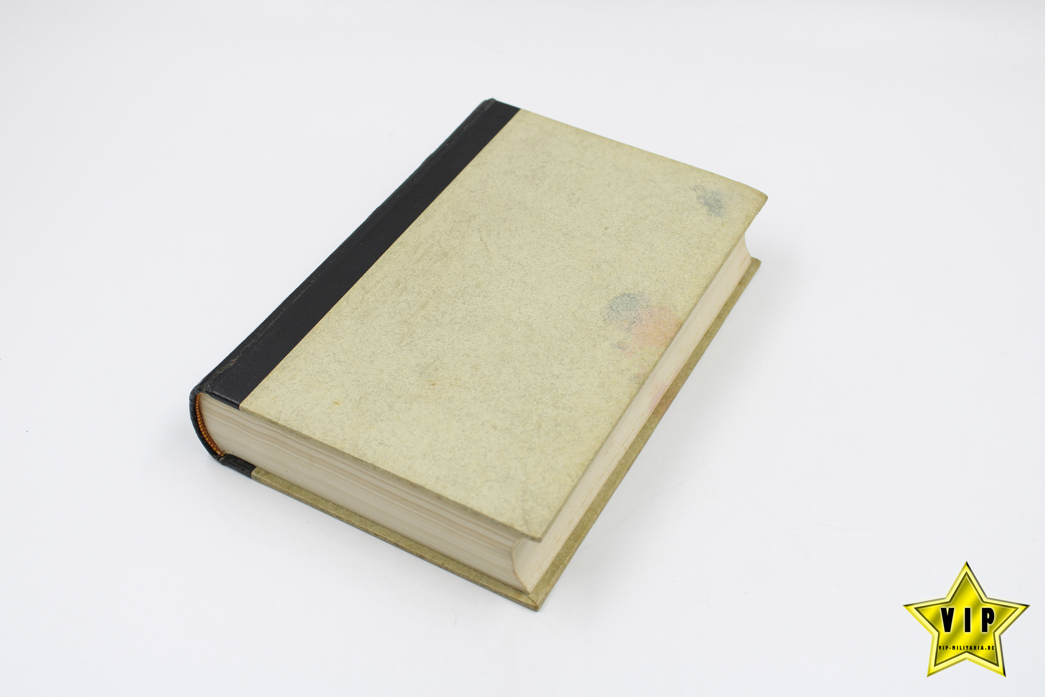 Mein Kampf 1943 mit blanko Widmungsseite in Lateinschrift