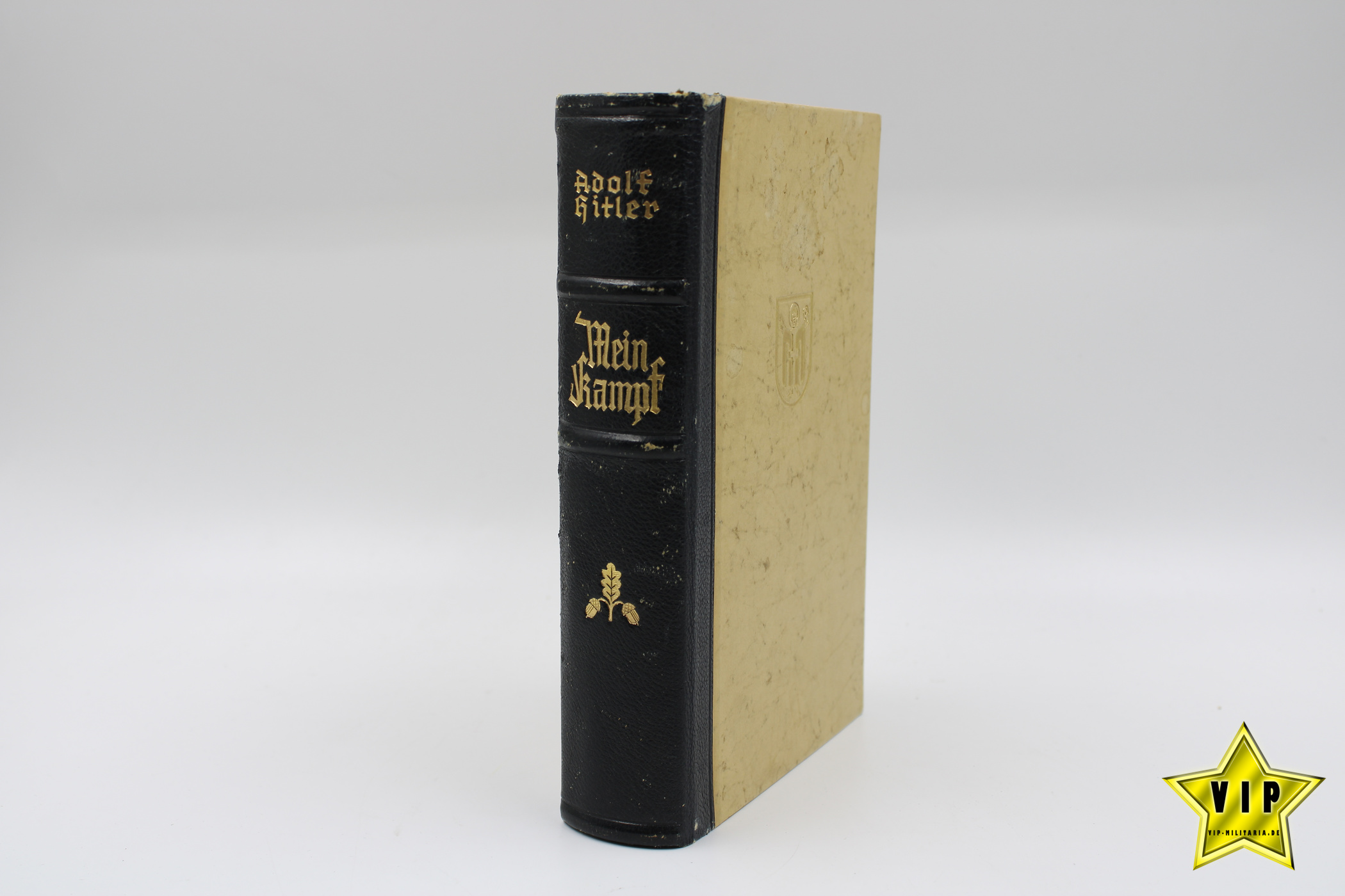 Mein Kampf 1936 mit Stadtwappen der Stadt München im Schuber 