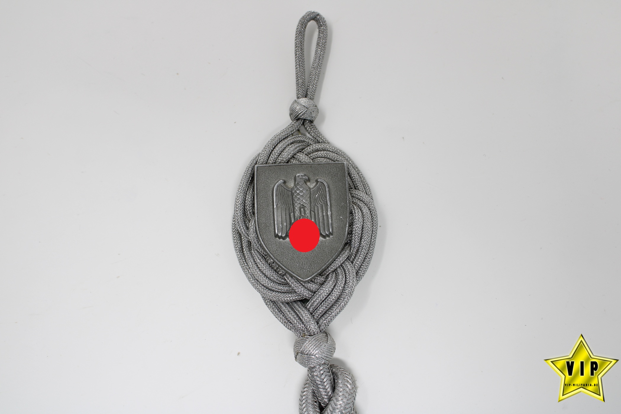 WEHRMACHT HEER SCHÜTZENSCHNUR FÜR GEWEHRSCHÜTZEN 1. STUFE FRÜHE FORM