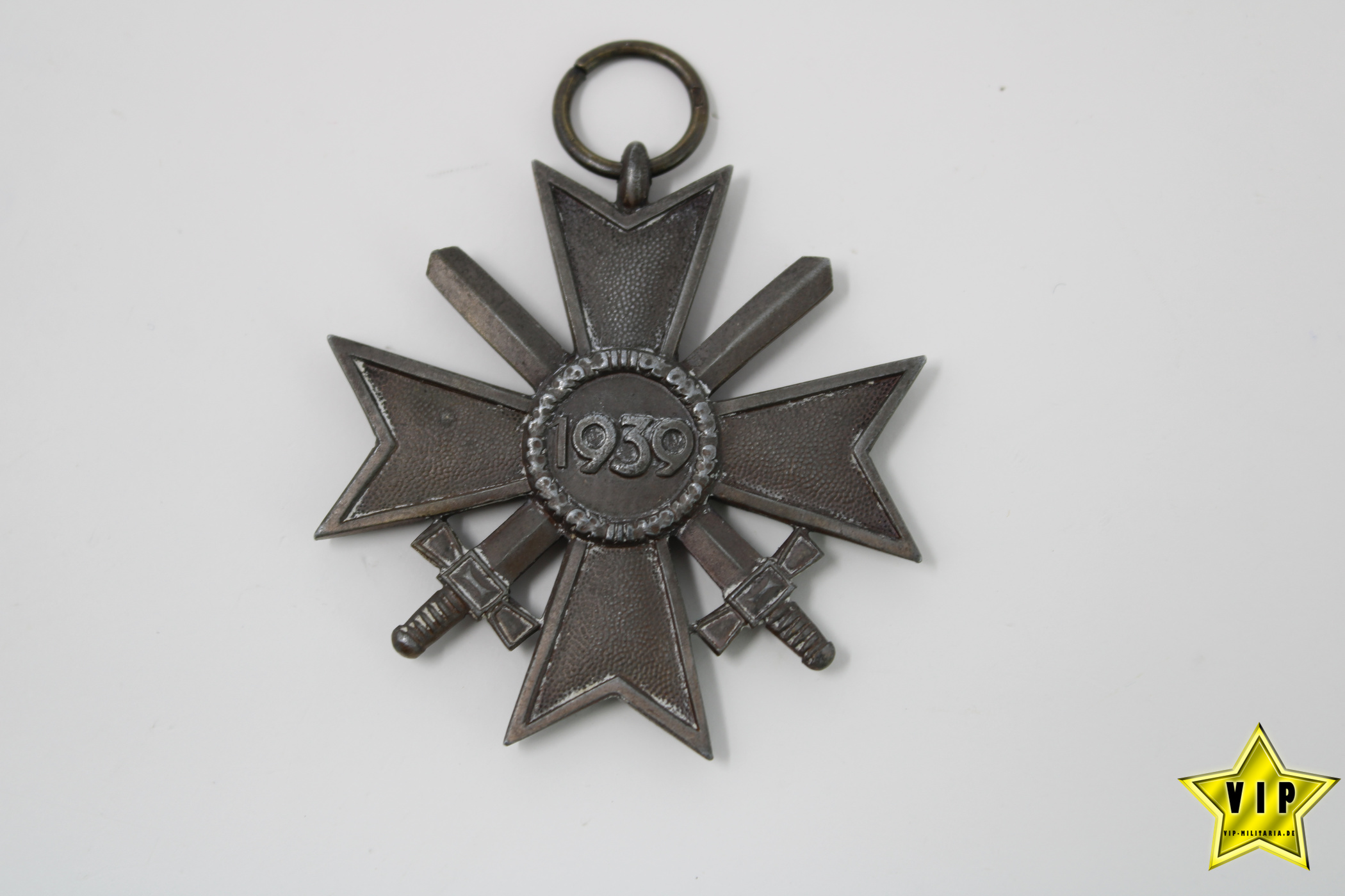 Kriegsverdienstkreuz 2. Klasse mit Schwerter + Tüte Hersteller L/15