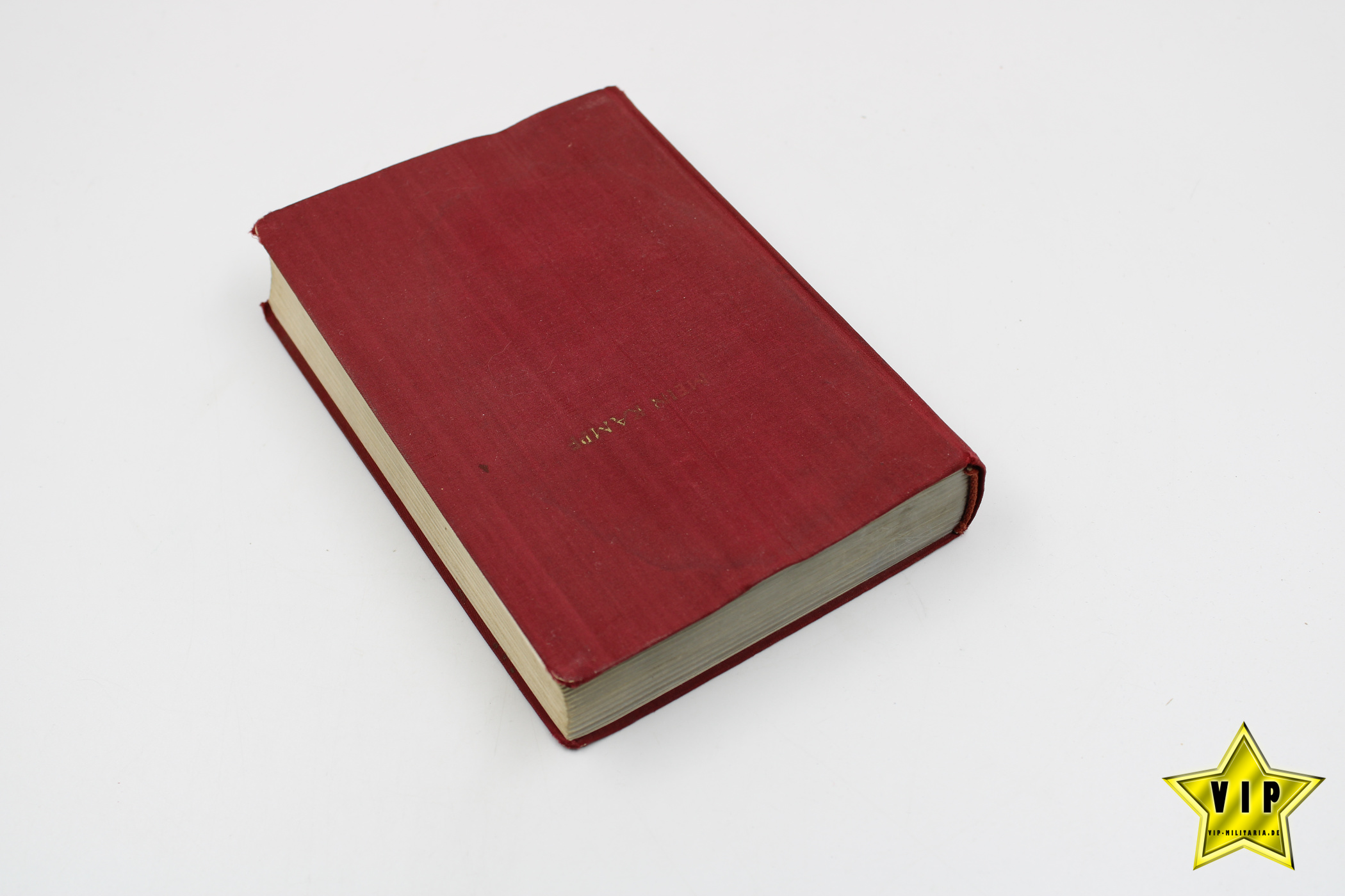Mein Kampf 1940 rote Tornister Ausgabe Taschenbuch mit Widmung