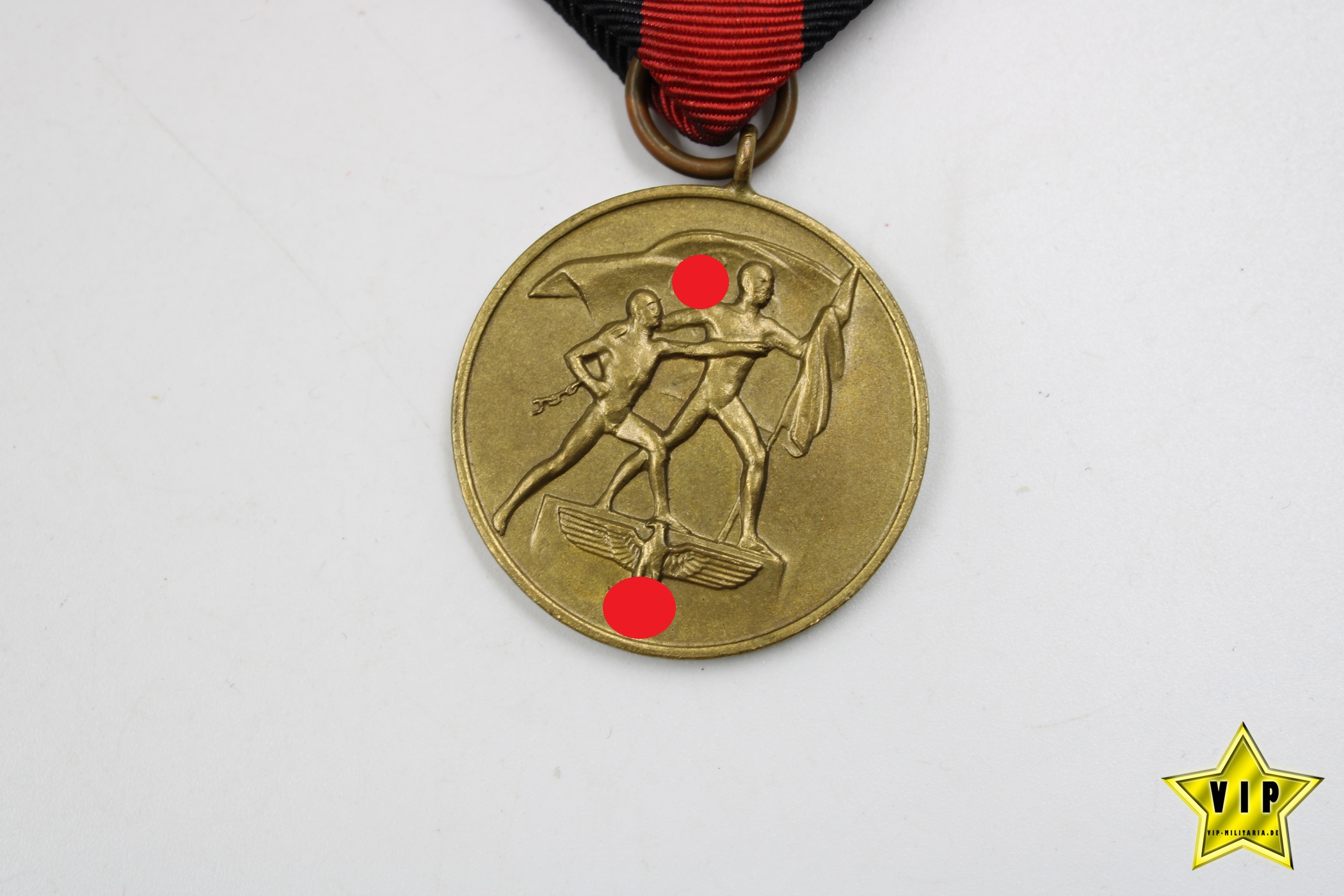 Anschluss Medaille 1. Oktober Sudetenland im Etui 