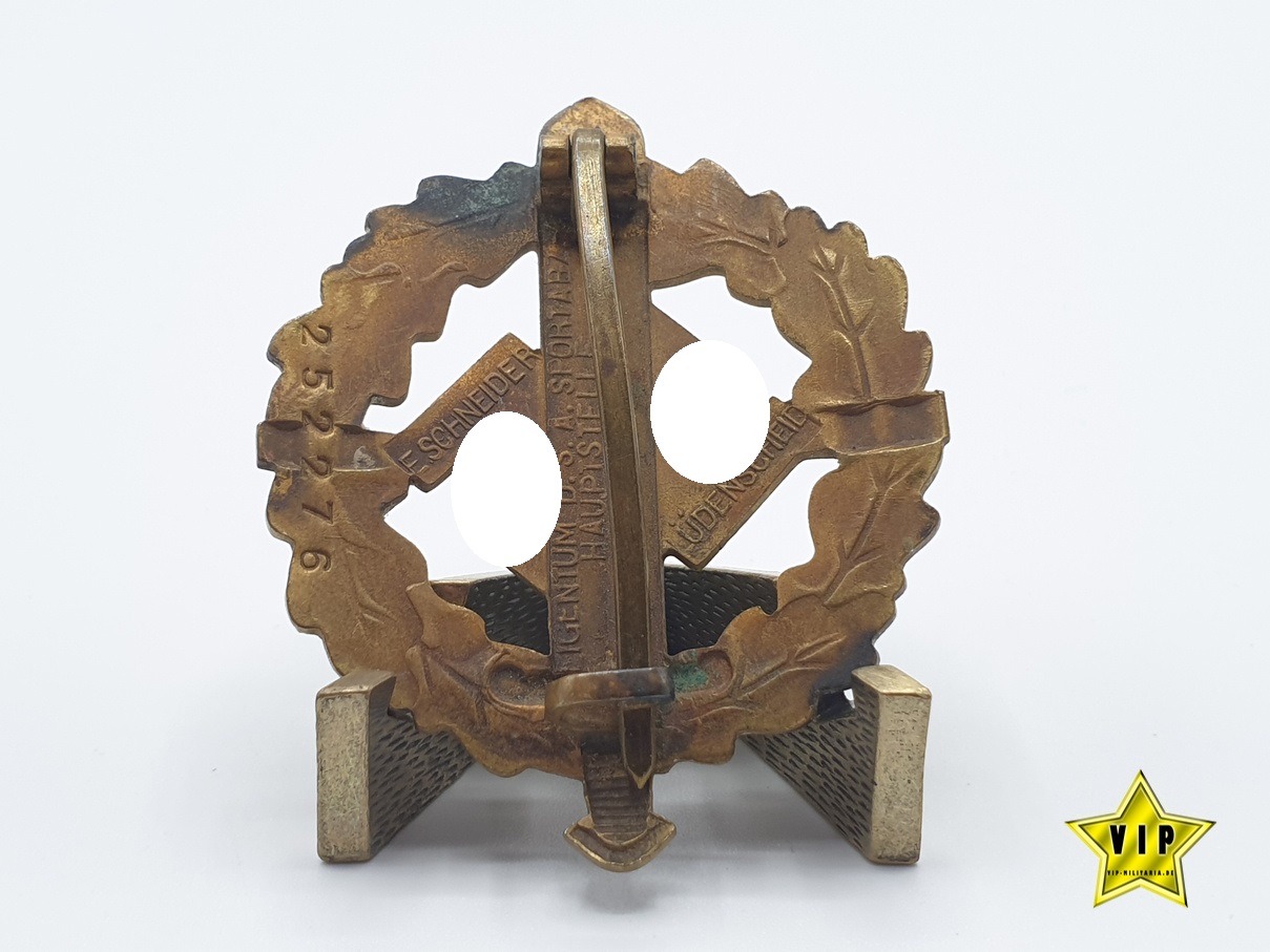 SA Sportabzeichen Bronze " 252276 " SA Sportabzeichen Bronze " 252276 "