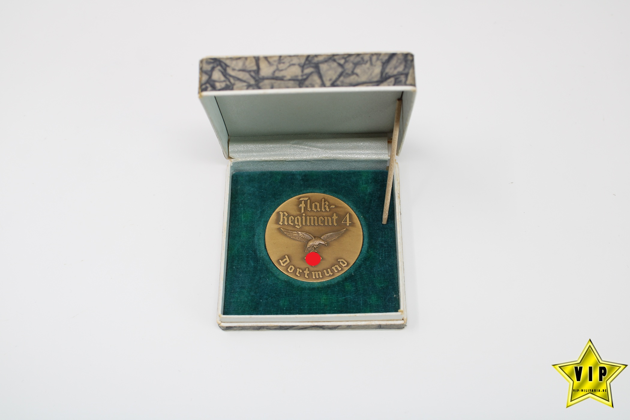 Flakregiment Siegermedaille im Etui