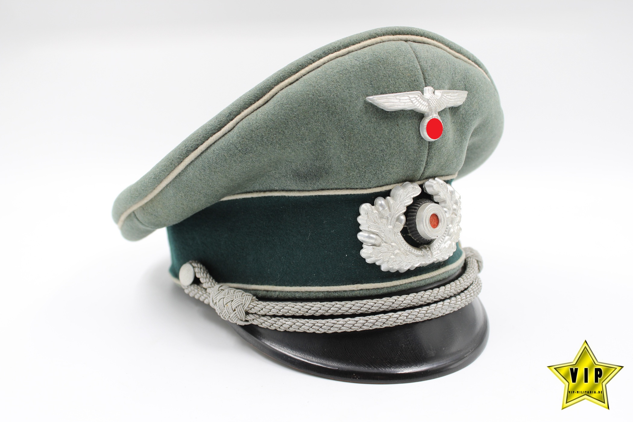 Infanterie Offizier Schirmmütze mit Hersteller