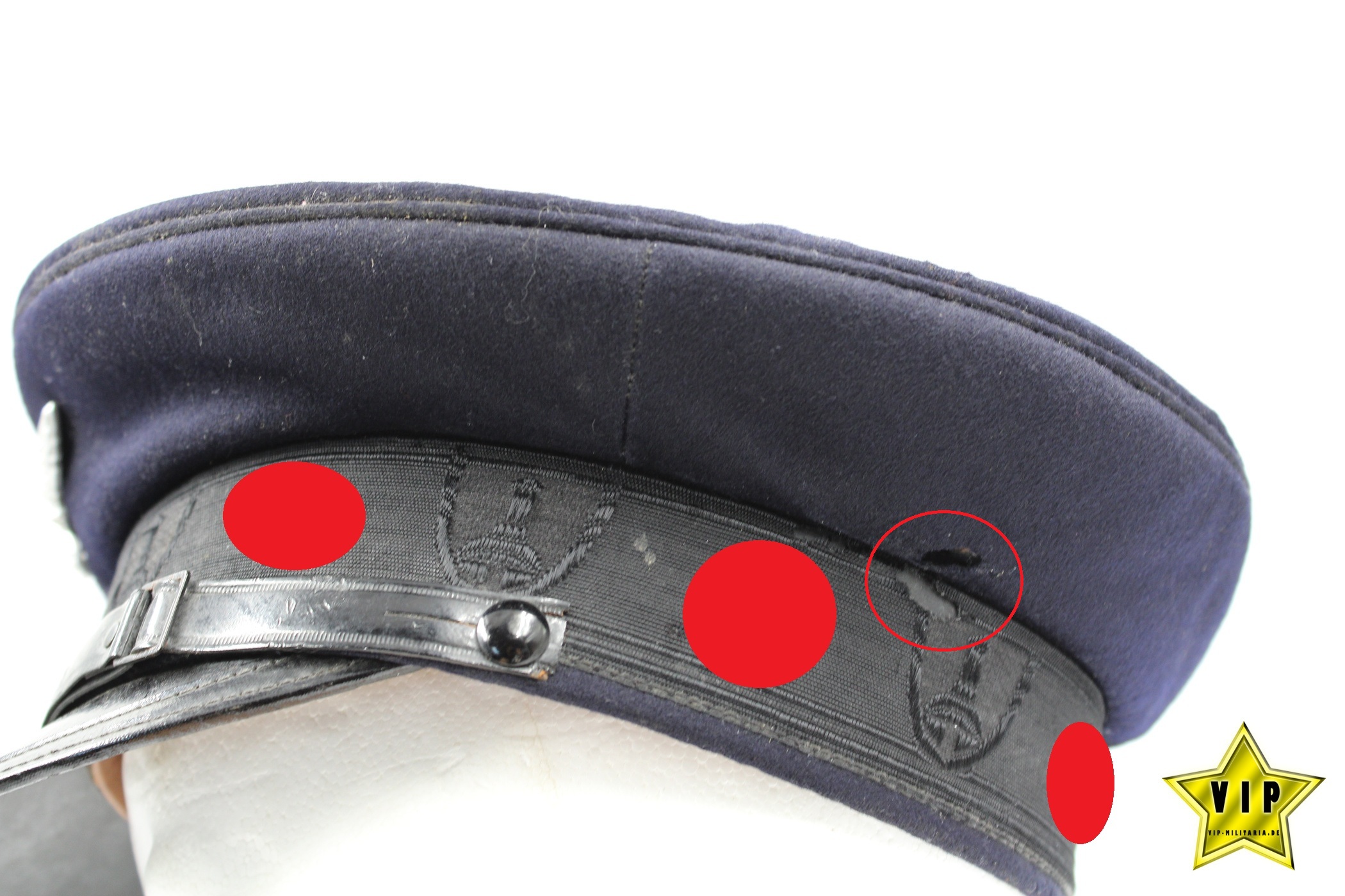 Reichskriegerbund Kyffhäuser Schirmmütze 