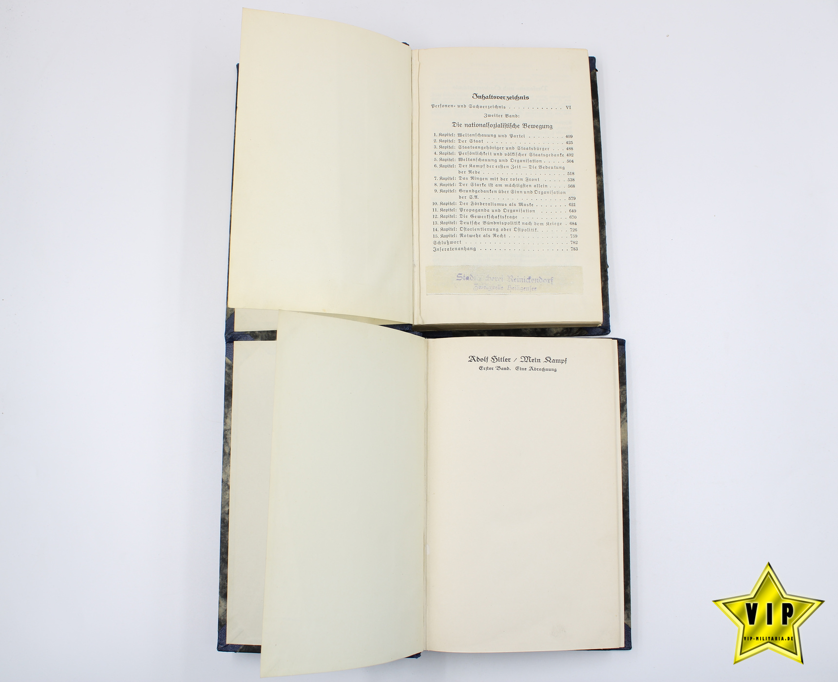 Mein Kampf Bibliothek Ausgaben