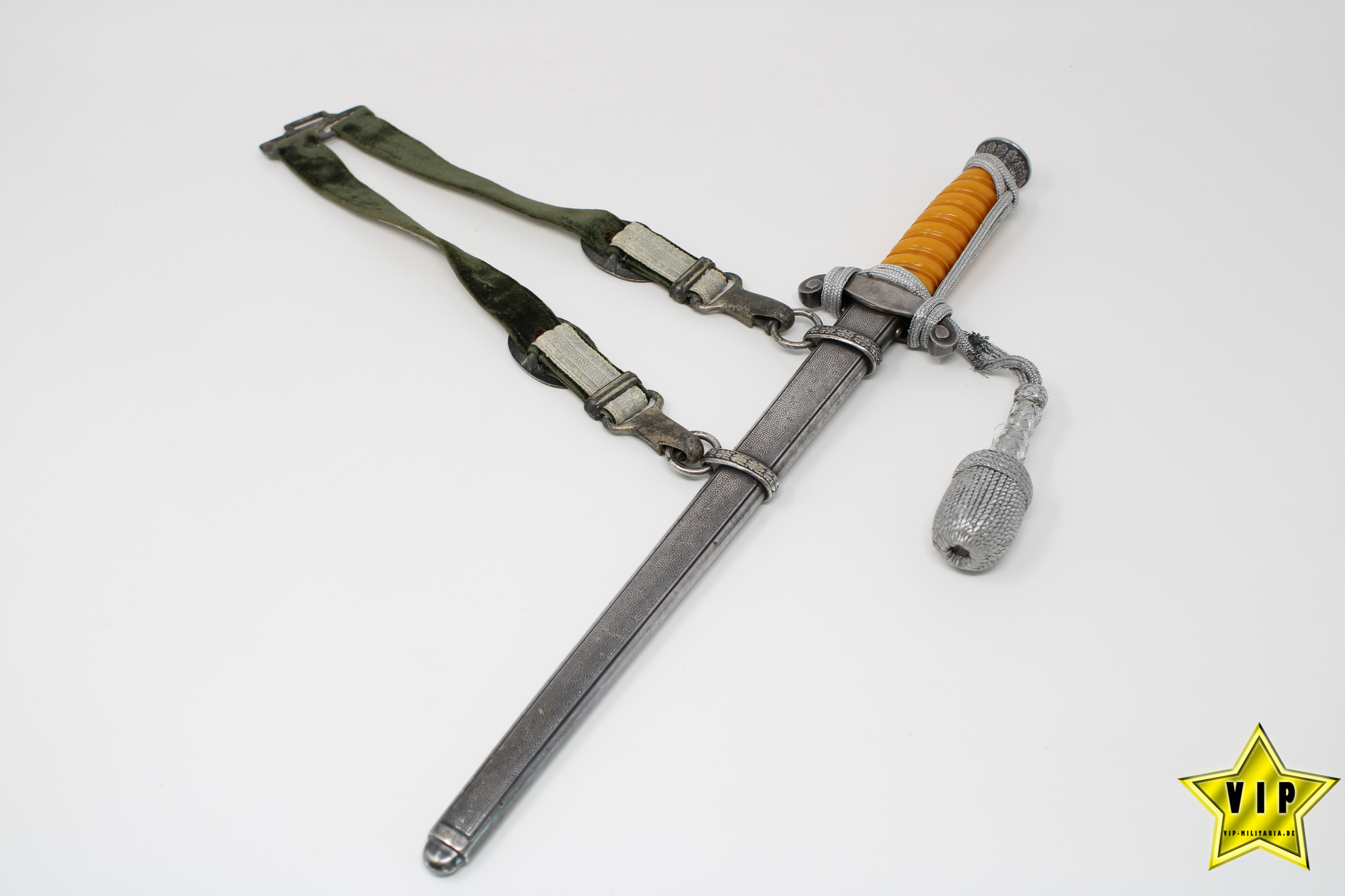 WEHRMACHT HEER OFFIZIERSDOLCH ROBERT KLAAS, SOLINGEN KOMPLETT