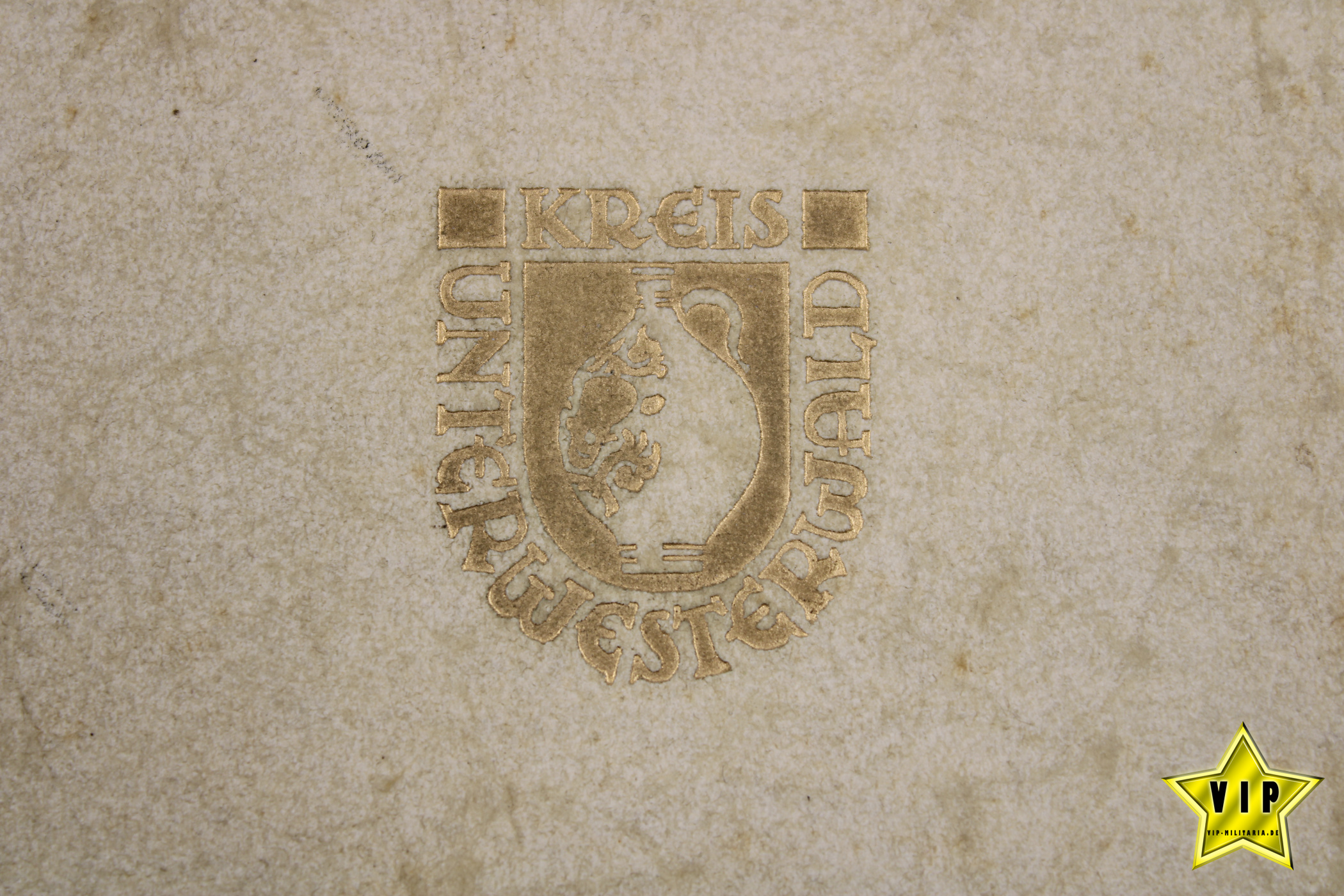 Mein Kampf 1942 mit Stadtwappen Kreis Unterwesterwald