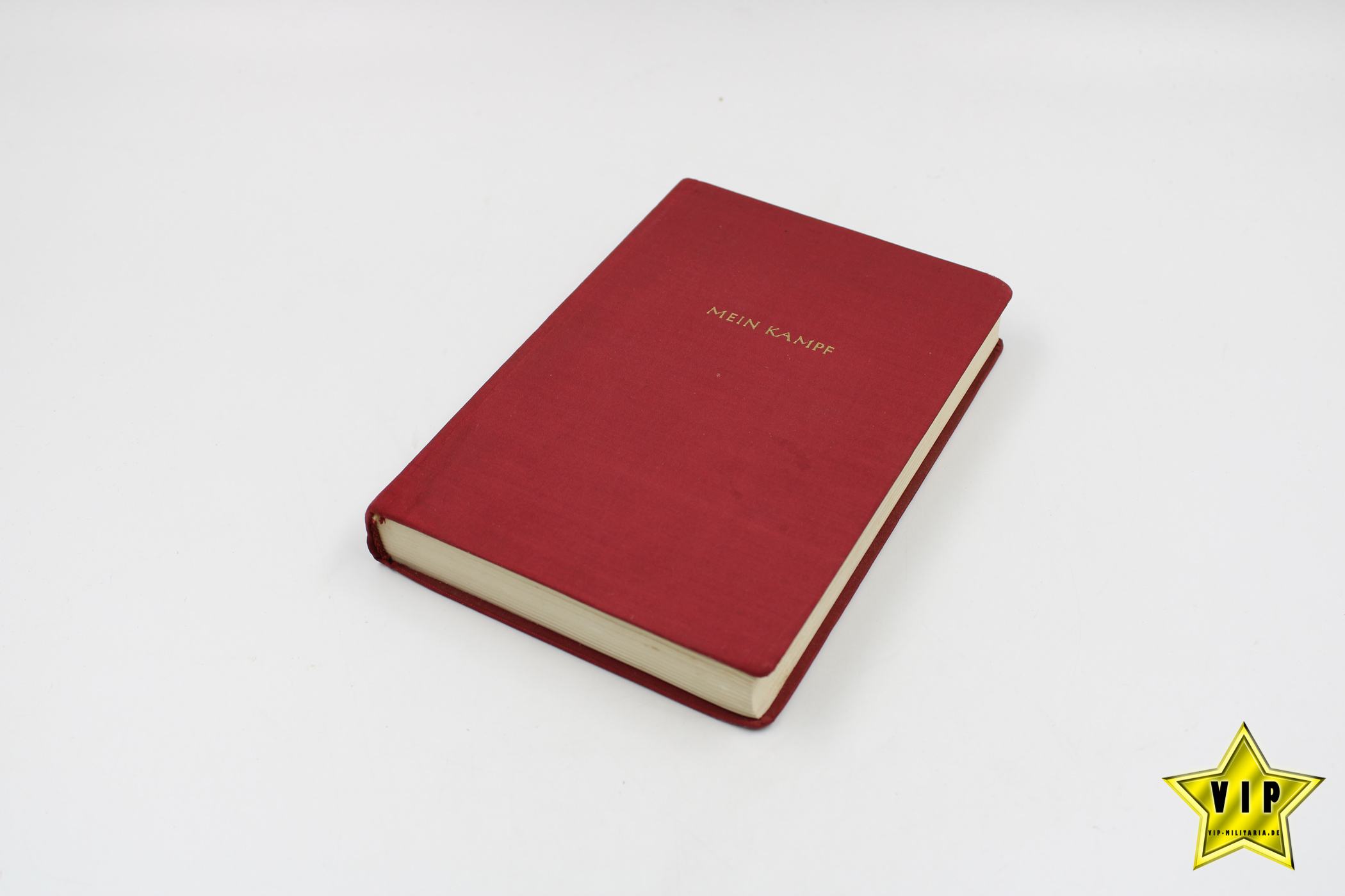  Mein Kampf 1941 Tornisterausgabe im Schuber mit Widmung