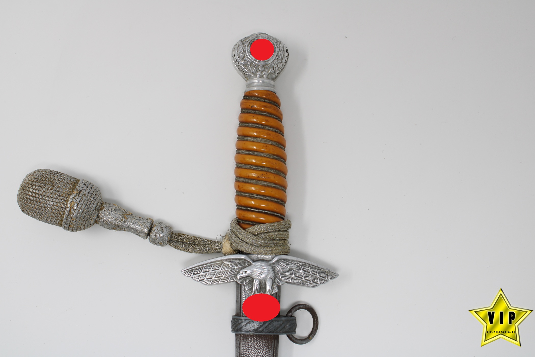 WEHRMACHT LUFTWAFFE OFFIZIERSDOLCH EICKHORN, SOLINGEN KOMPLETT