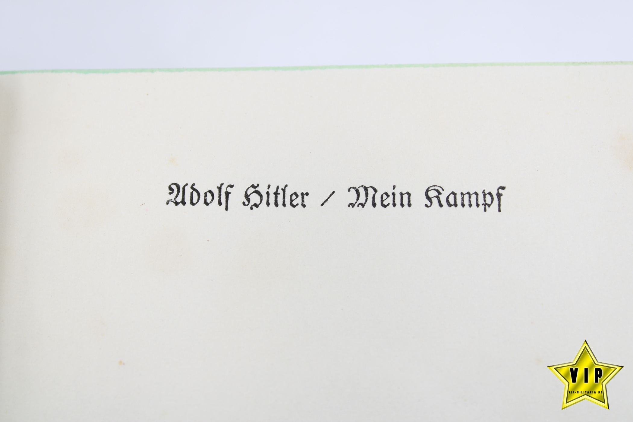 Mein Kampf 1940 Jubiläumsausgabe mit Schutzumschlag 