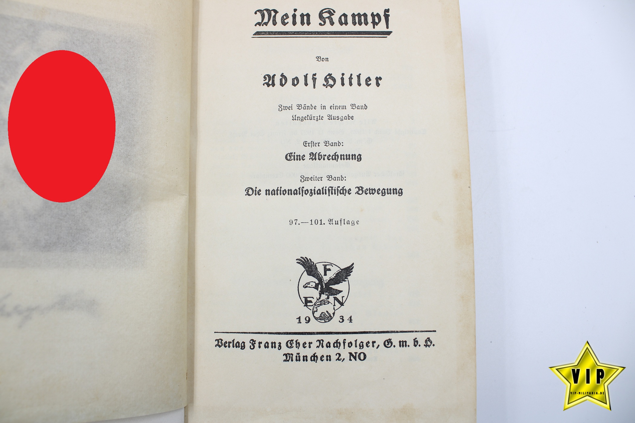 Mein Kampf 1934 Volksausgabe
