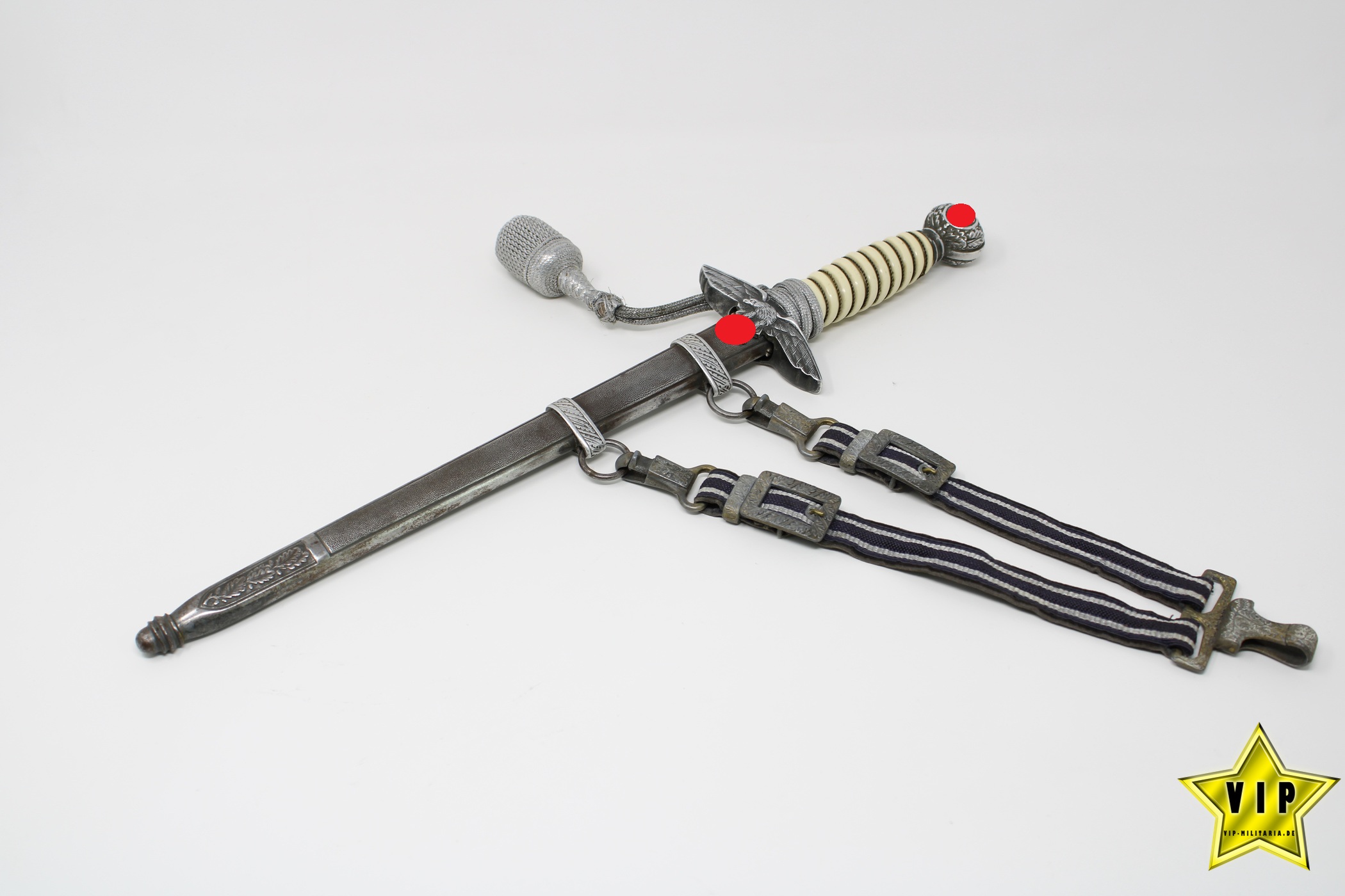 Wehrmacht Luftwaffe Offiziersdolch H. Kolping, Solingen komplett