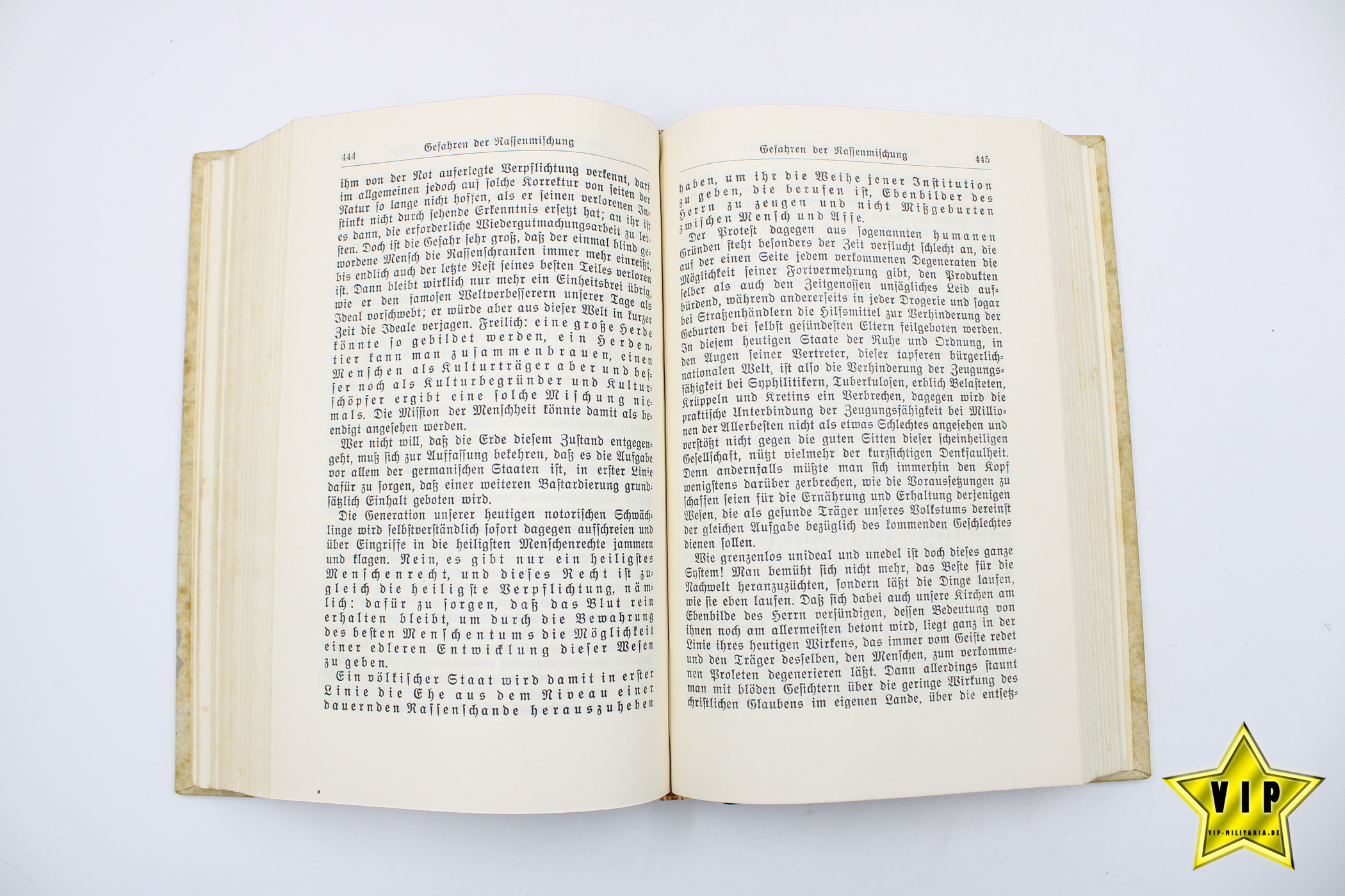 Mein Kampf 1941 Hochzeitsausgabe mit Stadtwappen Kiel und Widmung im Schuber