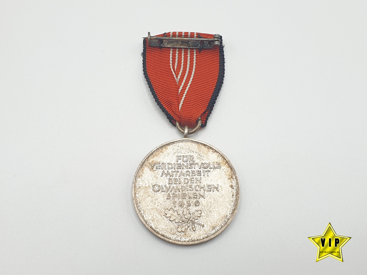 Deutsche Olympia-Medaille im Etui