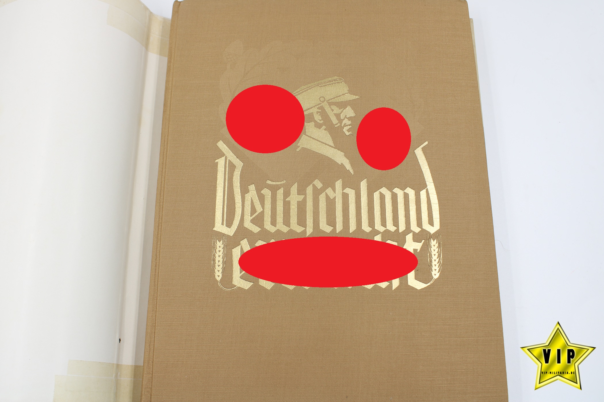 Sammelbilderalbum Deutschland Erwache & Adolf Hitler im Schuber
