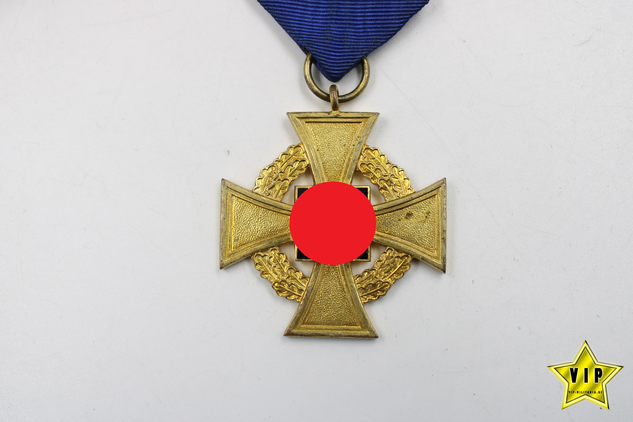 Treuedienst Ehrenzeichen in Gold 40 Jahre im Etui Hersteller Deschler & Sohn, München 