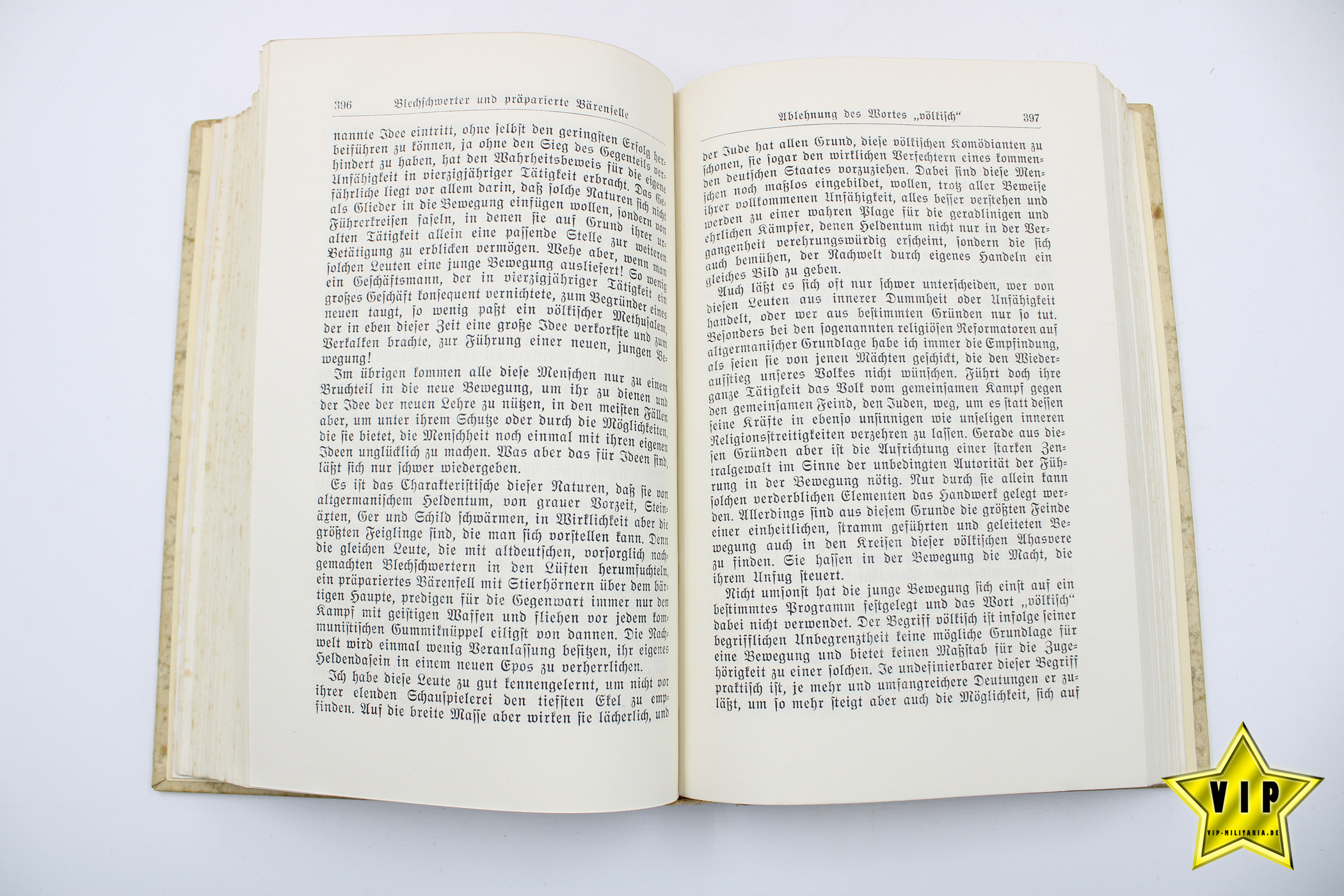 Mein Kampf 1937 Jubiläumsausgabe mit Goldschnitt