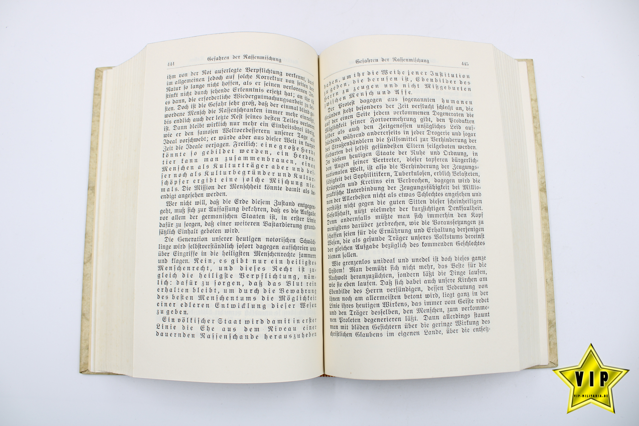 Mein Kampf 1939 Hochzeitsausgabe mit Stadtwappen München und Widmung