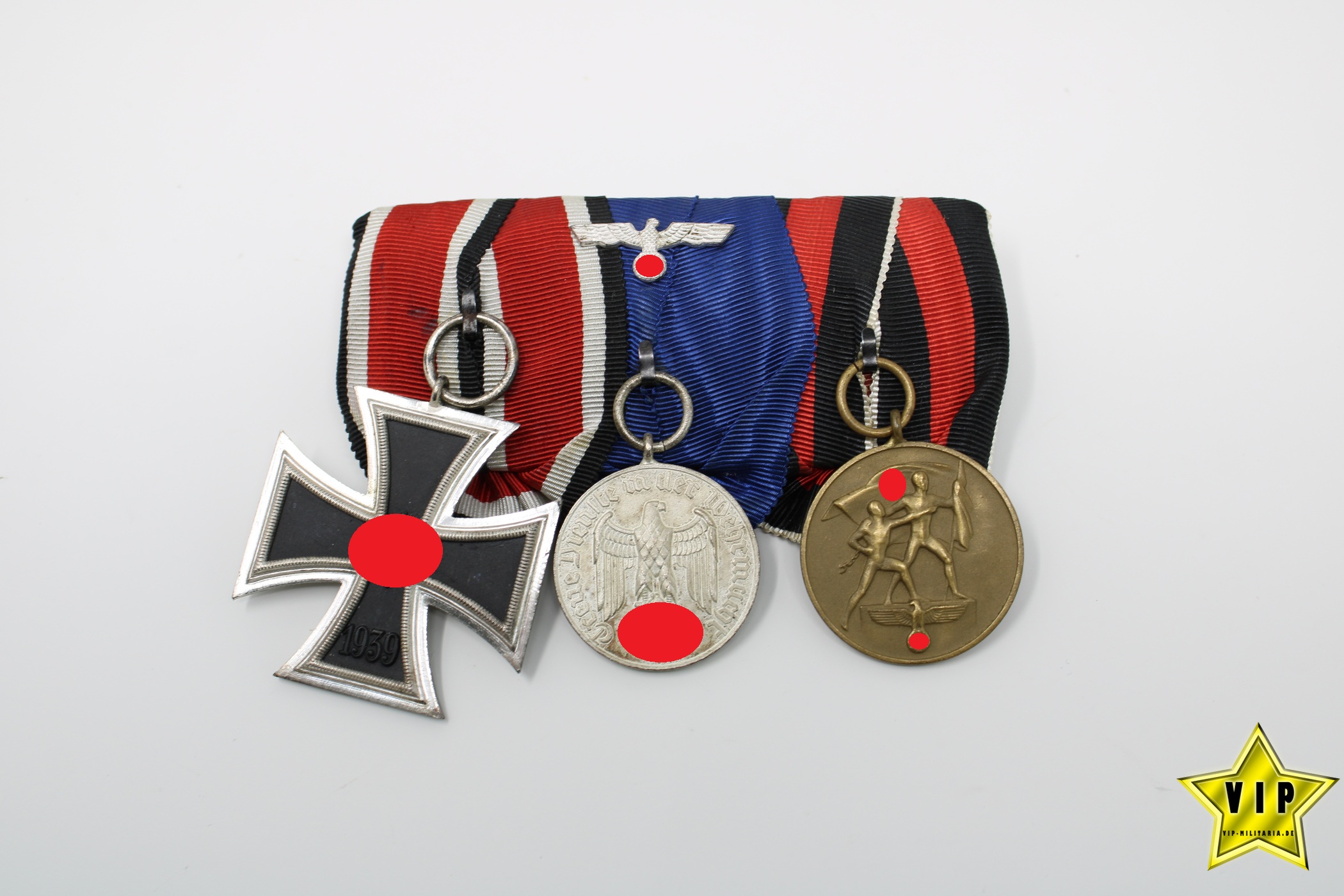 Dreier Wehrmachts-Spange Eisernes Kreuz 1939