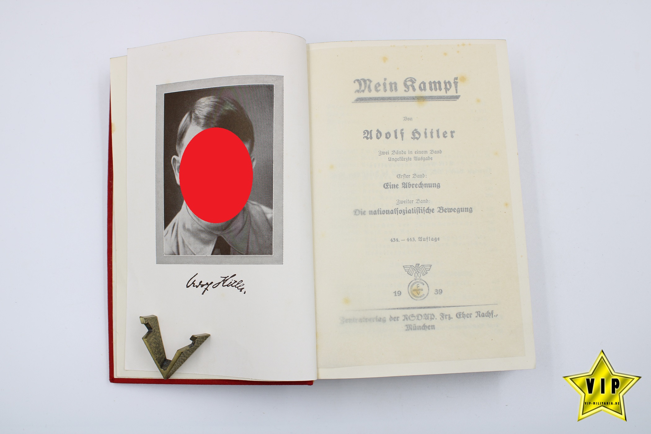 Adolf Hitler Mein Kampf Beamtenausgabe 1939 