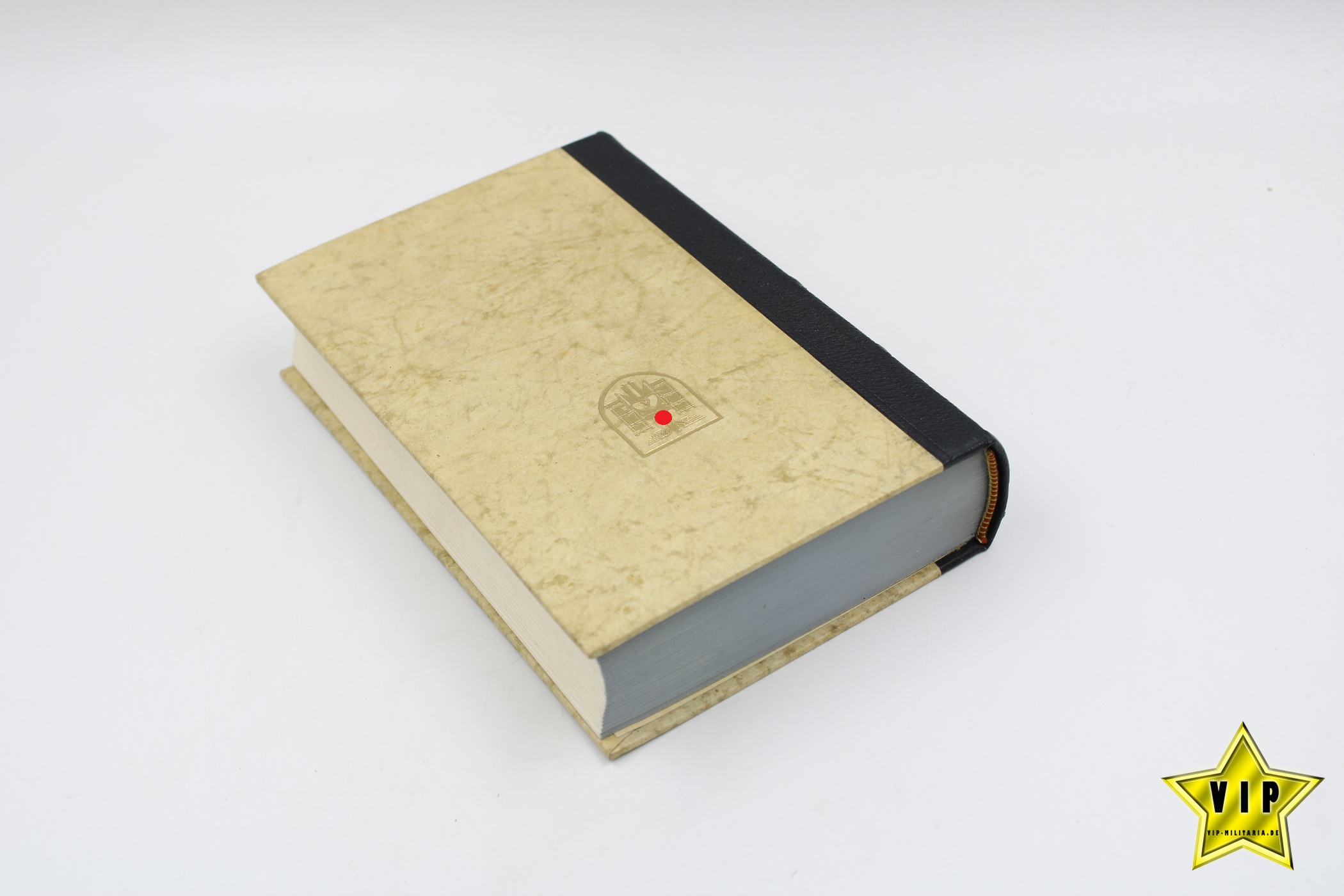 Mein Kampf 1939 Hochzeitsausgabe mit Stadtwappen München und Widmung