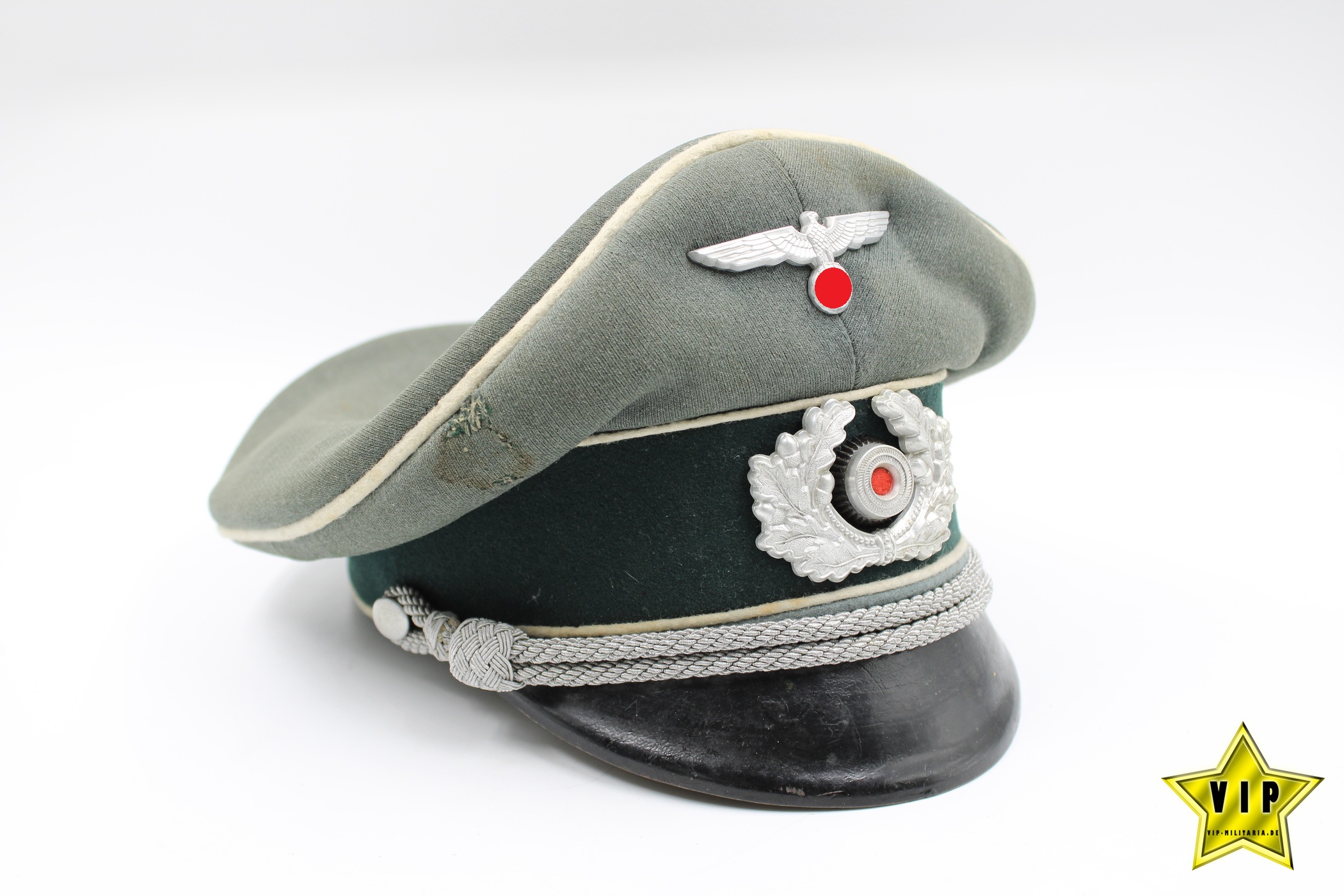 Infanterie Offizier Schirmmütze Hersteller EREL