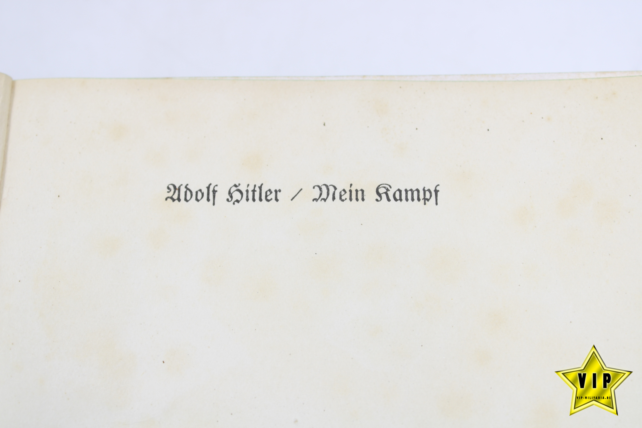 Mein Kampf 1934 Volksausgabe mit Schutzumschlag 
