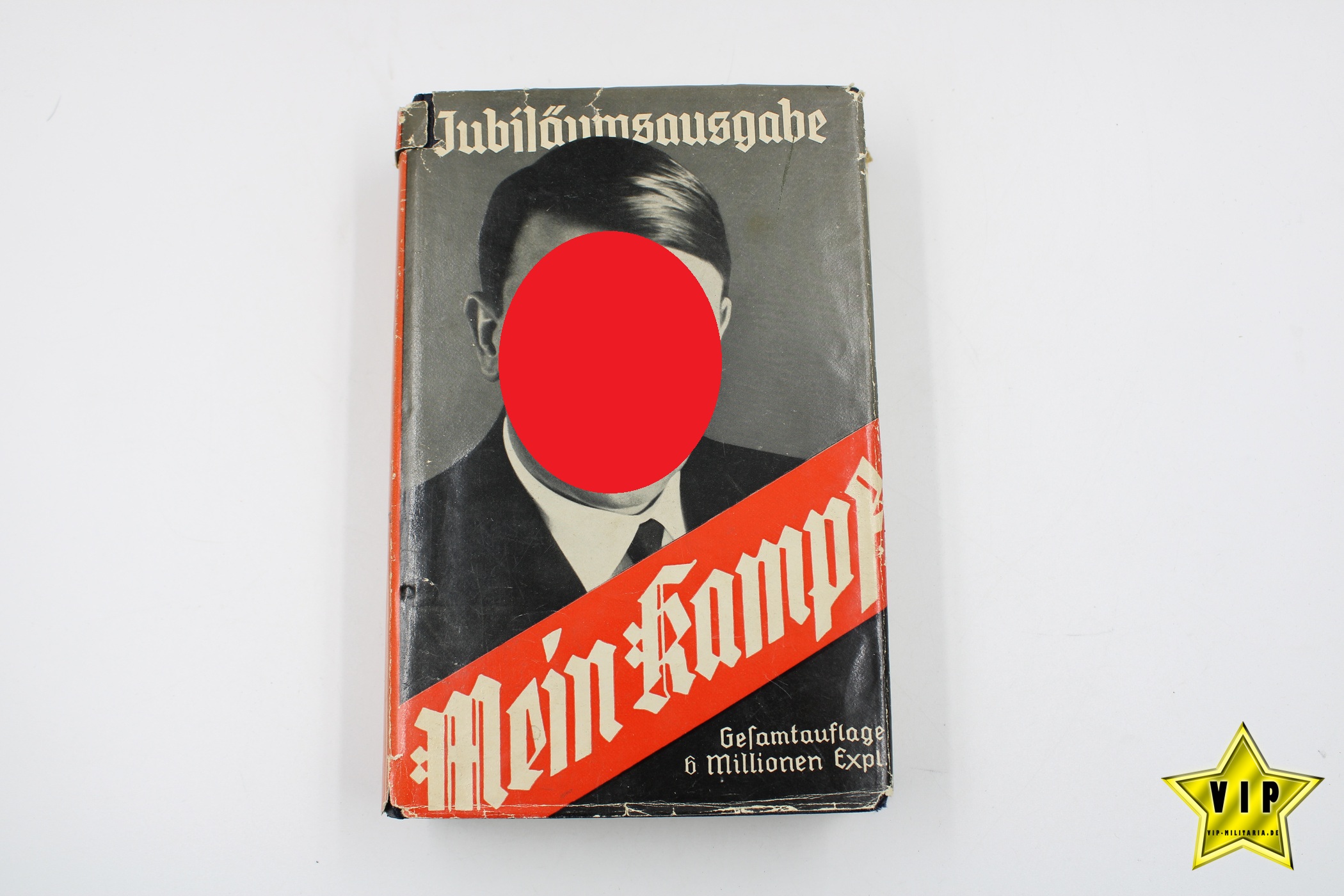 Mein Kampf 1940 Jubiläumsausgabe mit Schutzumschlag 