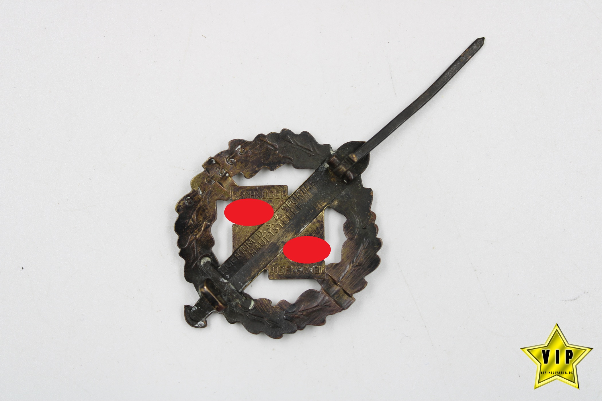 SA Sportabzeichen in Bronze Mitgliedsnummer 292579