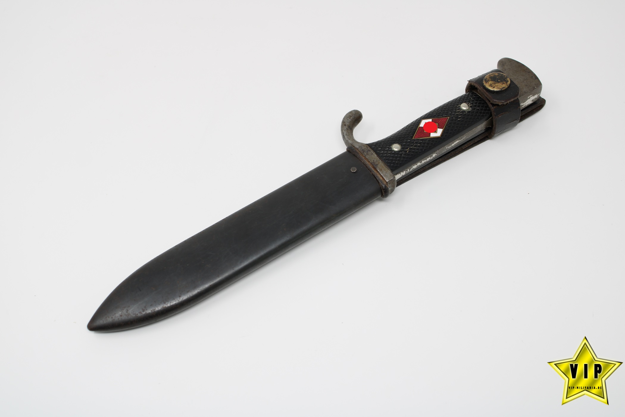 Hj Fahrtenmesser mit Devise Hersteller Hartkopf & Co., Solingen