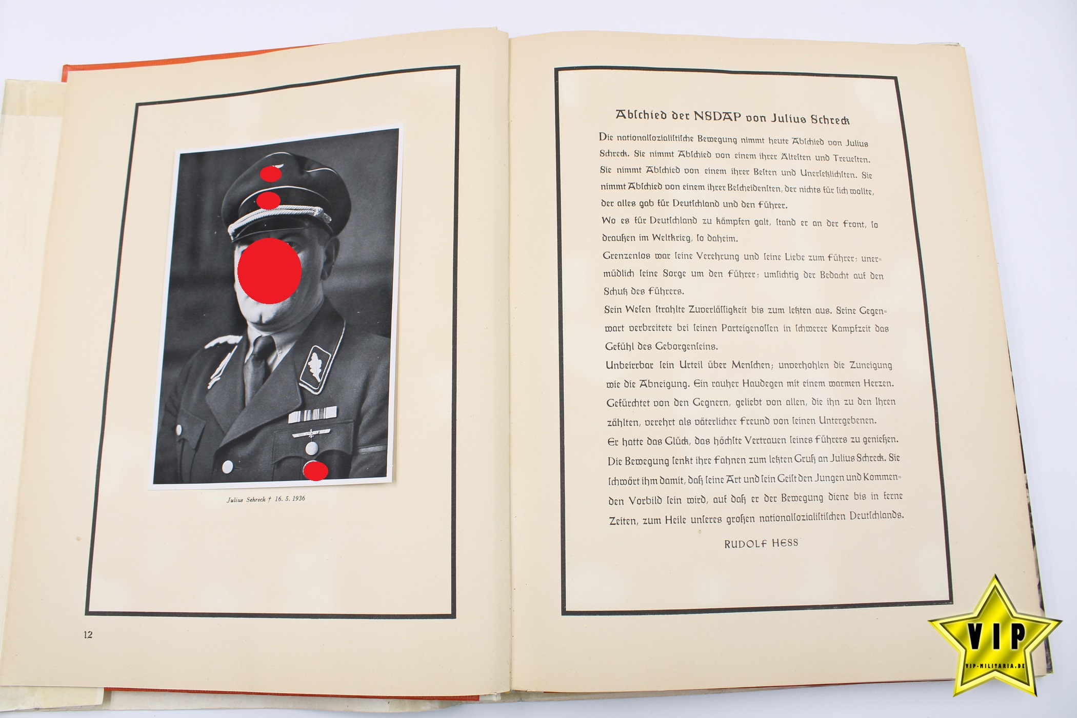 Sammelbilderalbum Deutschland Erwache & Adolf Hitler im Schuber
