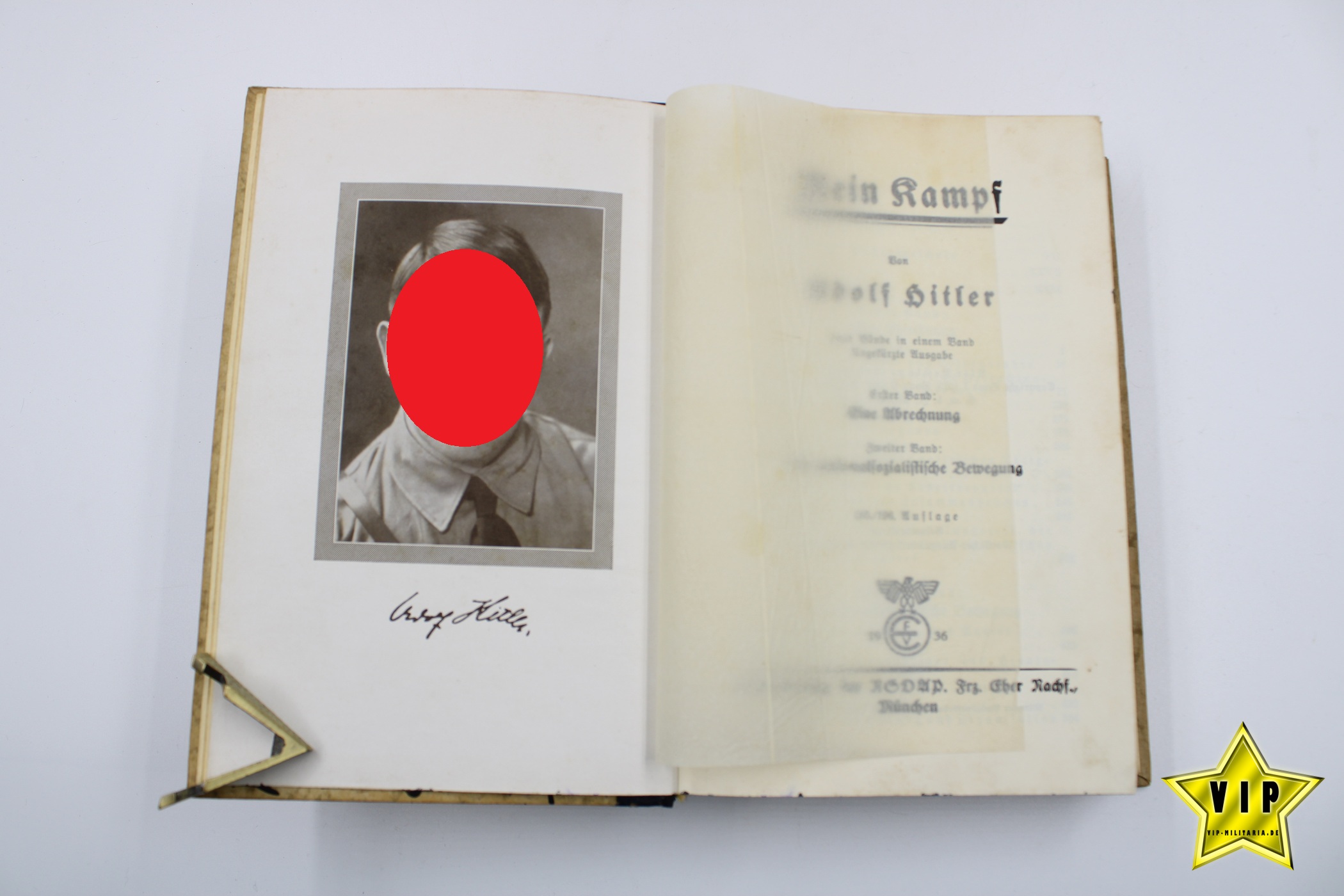 Mein Kampf 1936 mit Goldschnitt