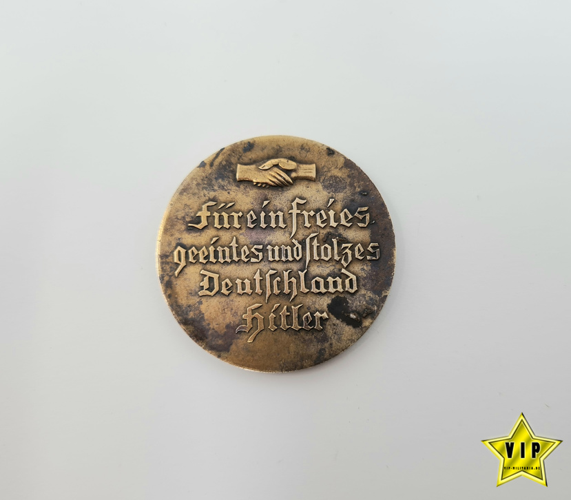 Medaille Hindenburg- Hitler