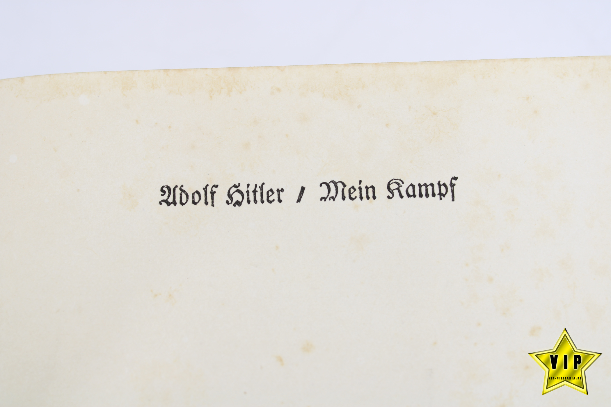 Mein Kampf 1939 mit Stadtwappen aus Münster