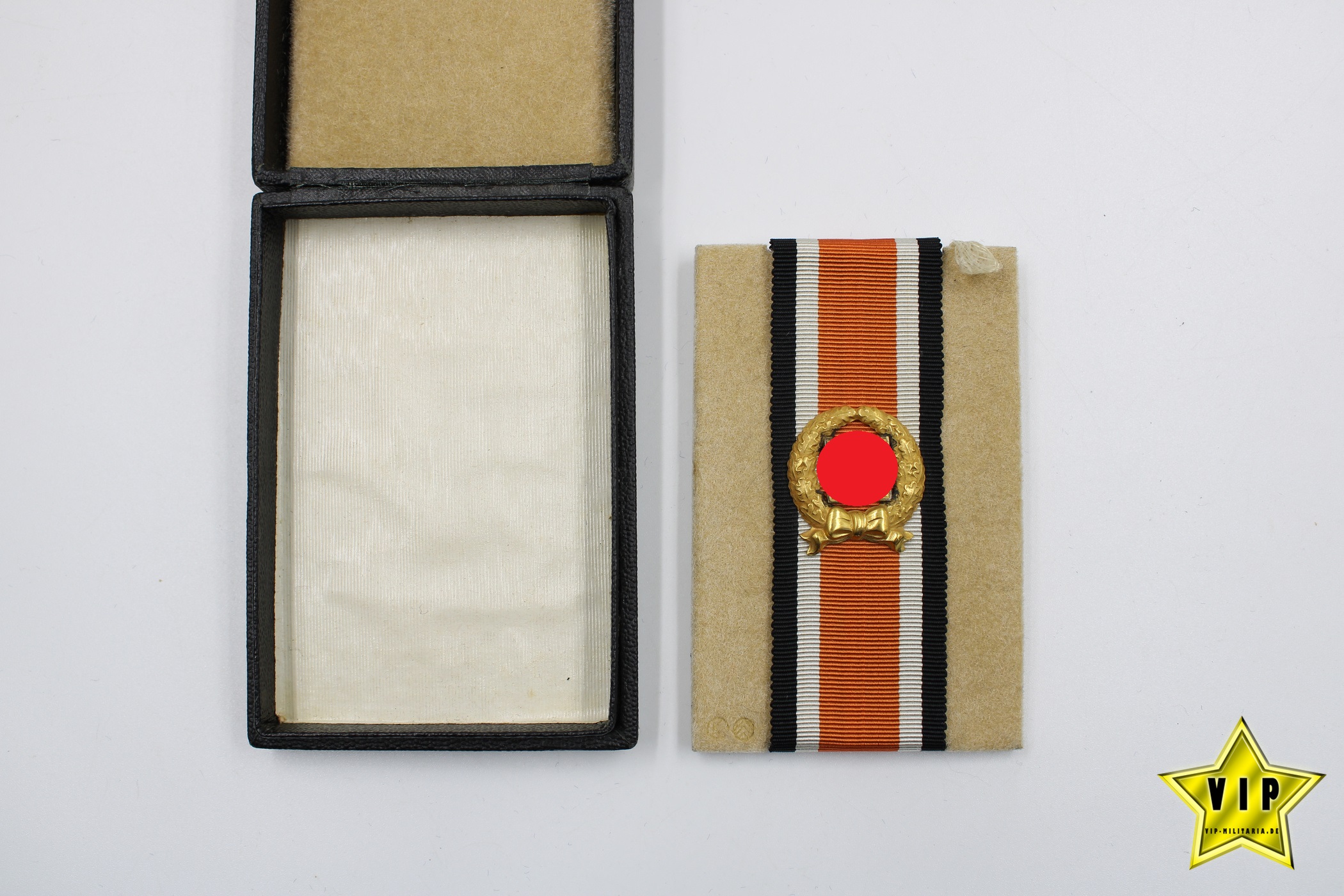 Ehrenblattspange Heer im Etui