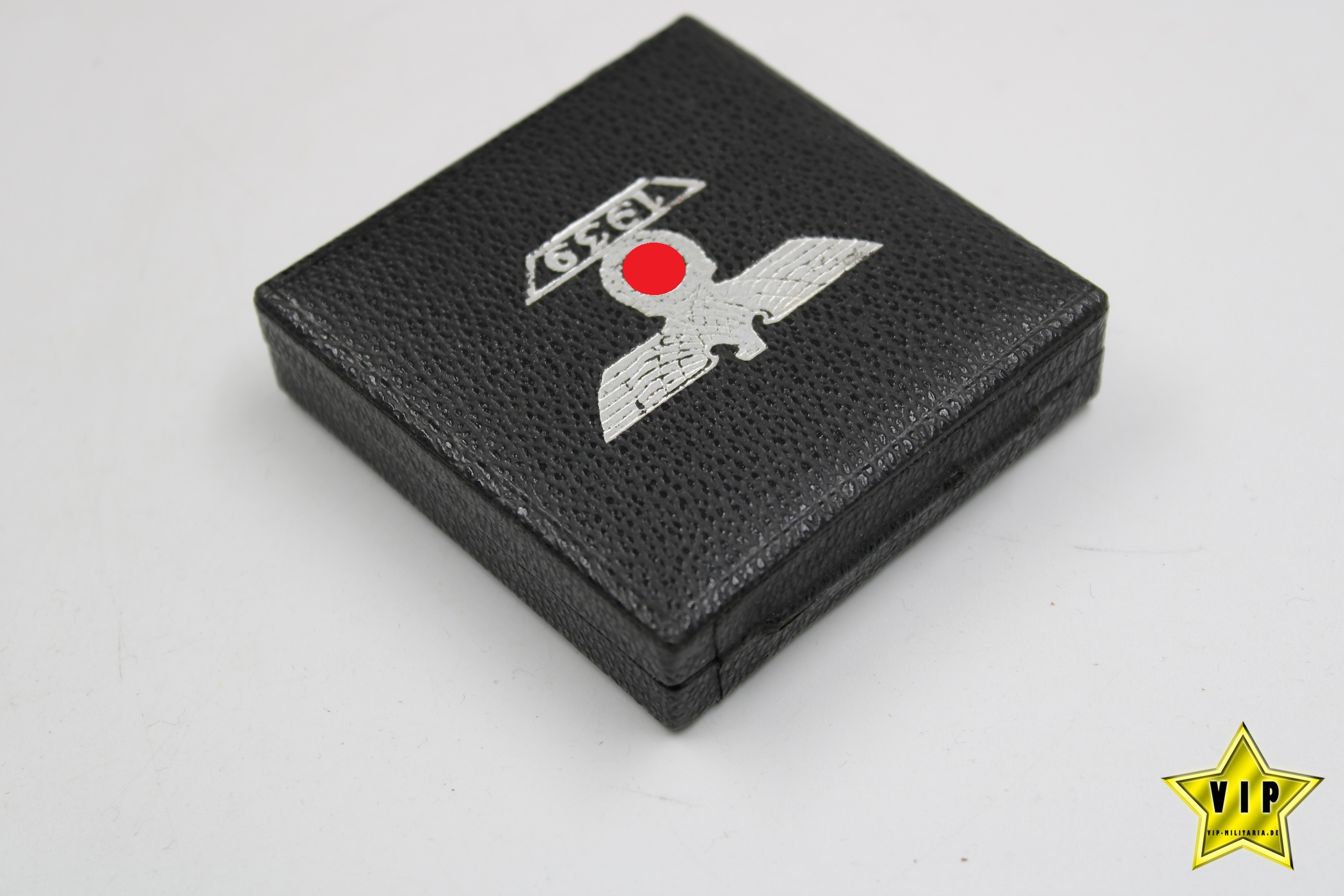 Wiederholungsspange zum Eisernen Kreuz 1. Klasse 1939 Verleihungsetui 