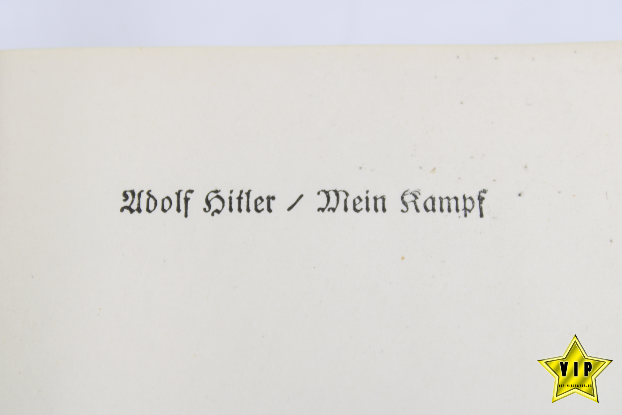 Mein Kampf 1938 Volksausgabe