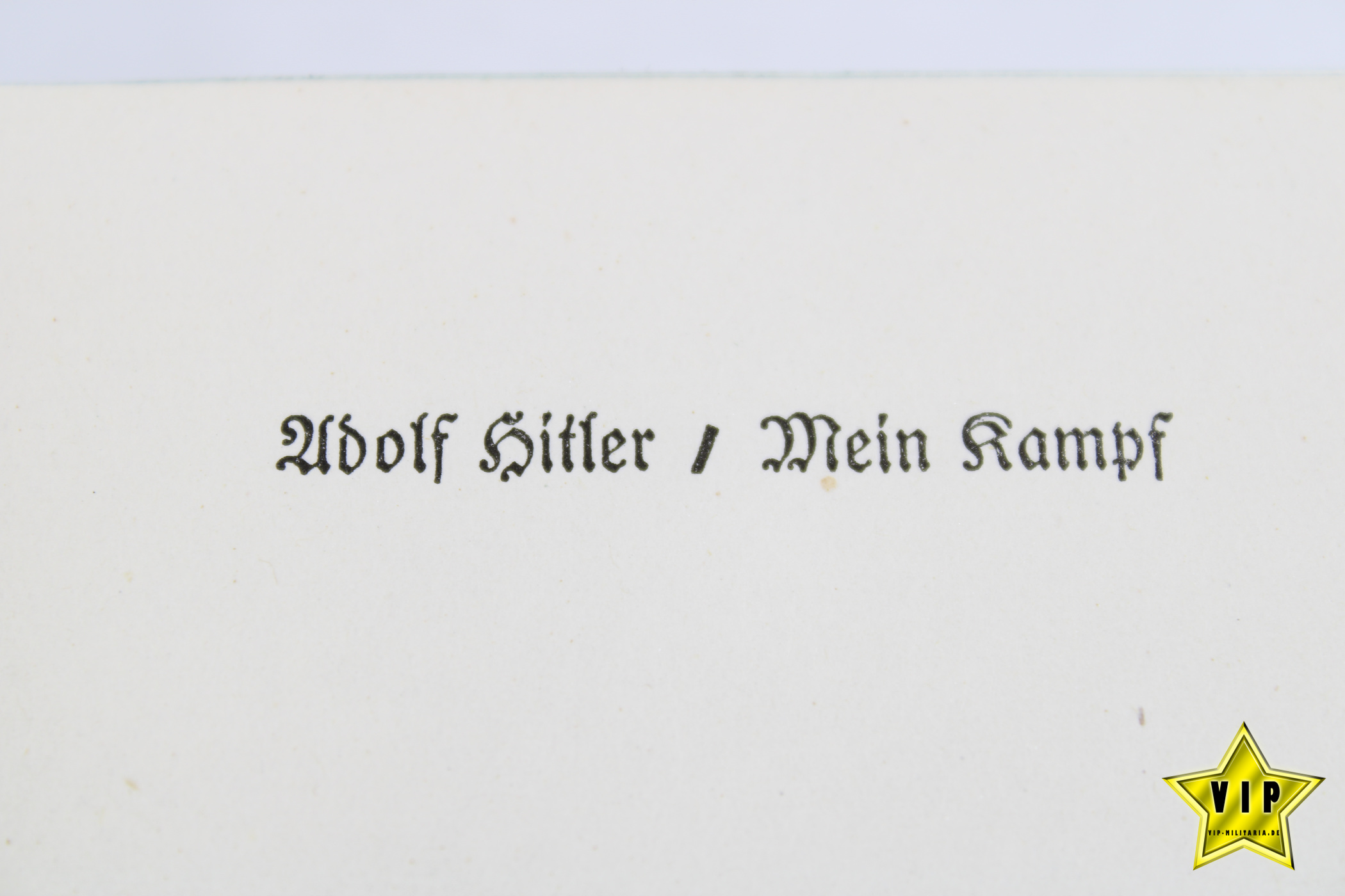 Mein Kampf 1941 Jubiläumsausgabe mit Schutzumschlag
