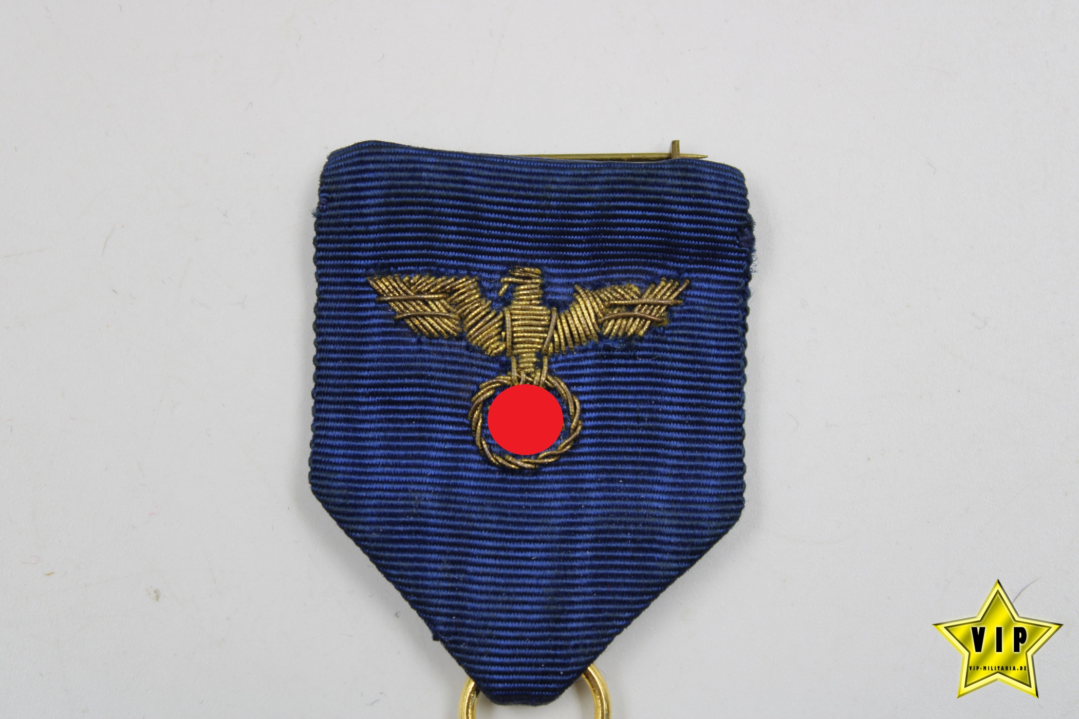 RAD Dienstauszeichnung in Gold für Männer 1.Stufe mit Bandadler